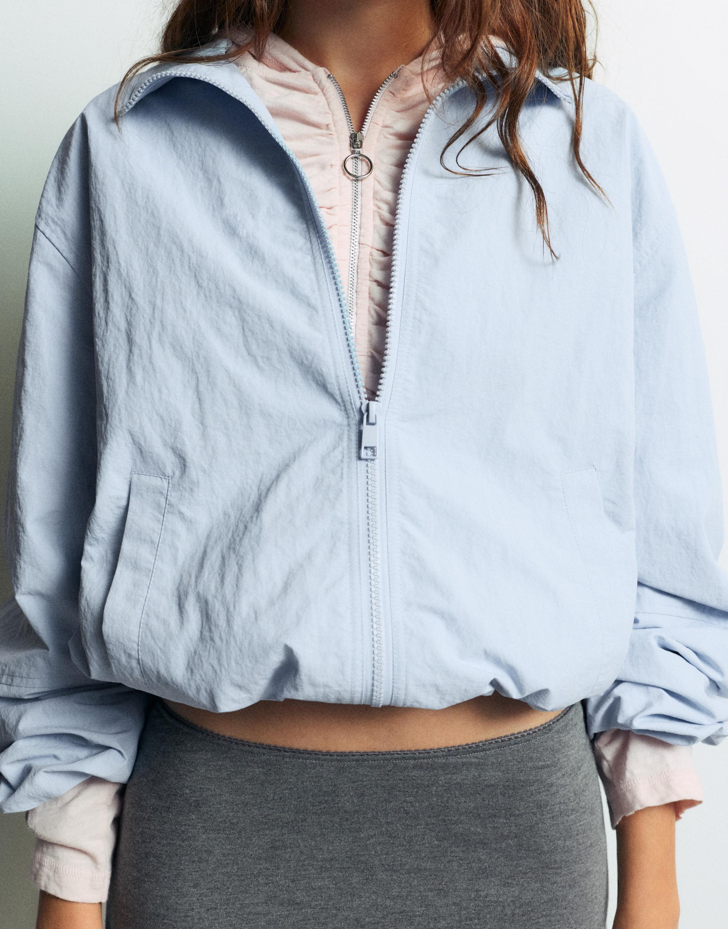 Pull&Bear Hafif bomber ceket görsel 2