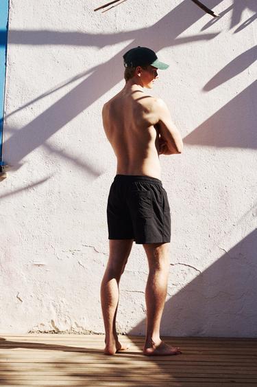 Regular fit swim shorts — Black 2