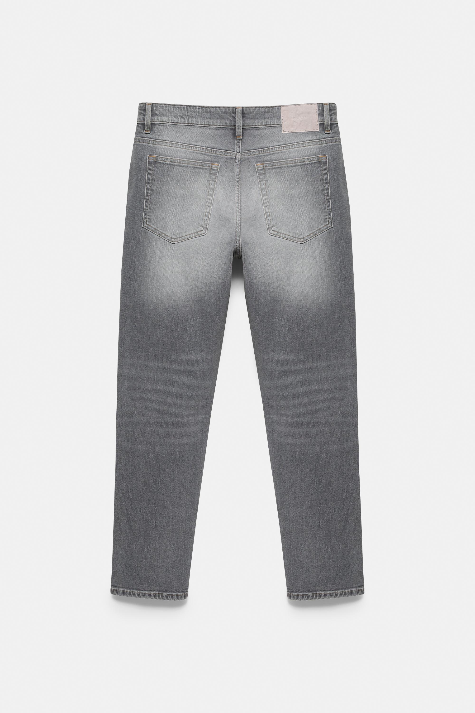 Slim fit jeans — Dark grey (alternate view)