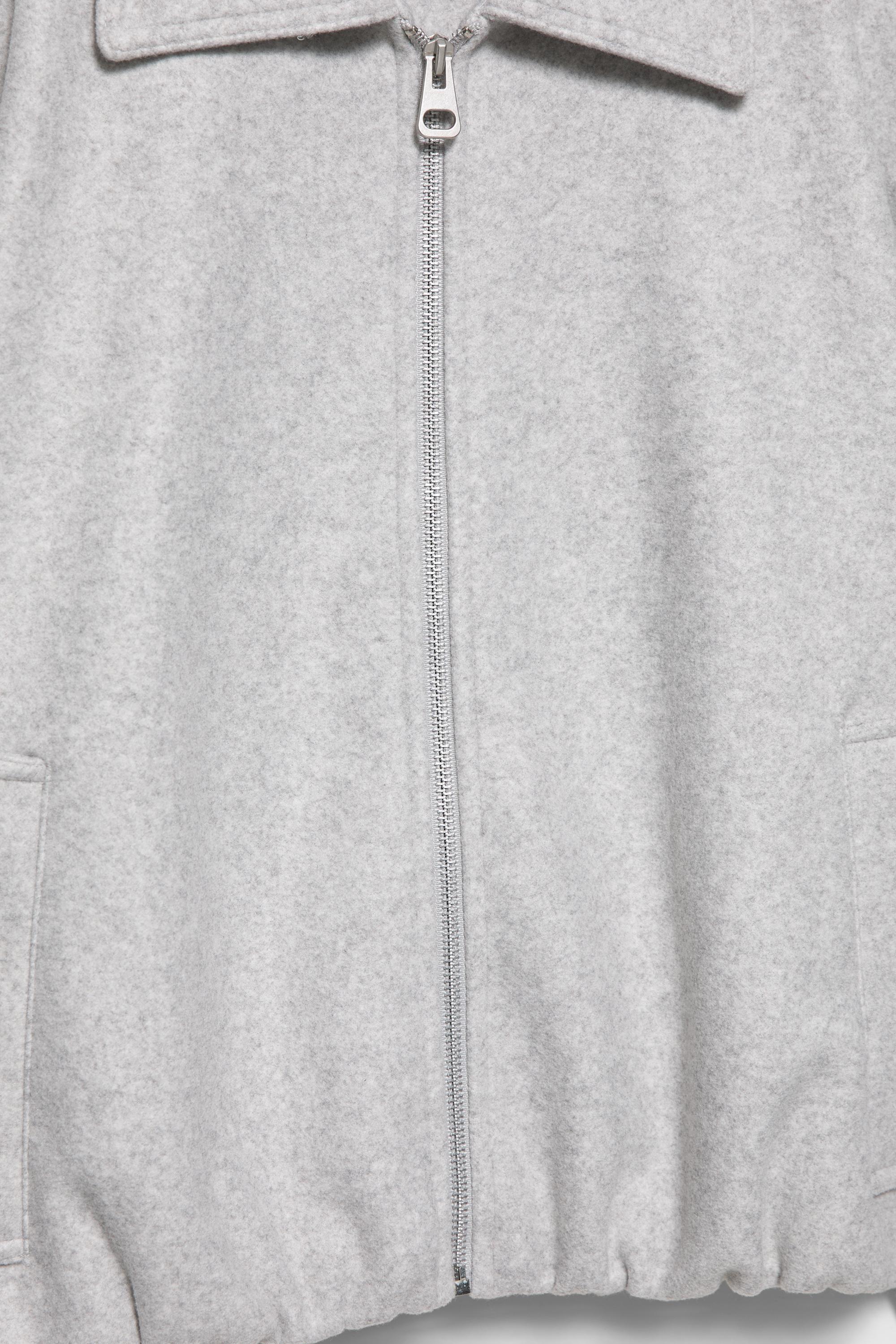 Yumuşak kumaş balon ceket - Görsel 34