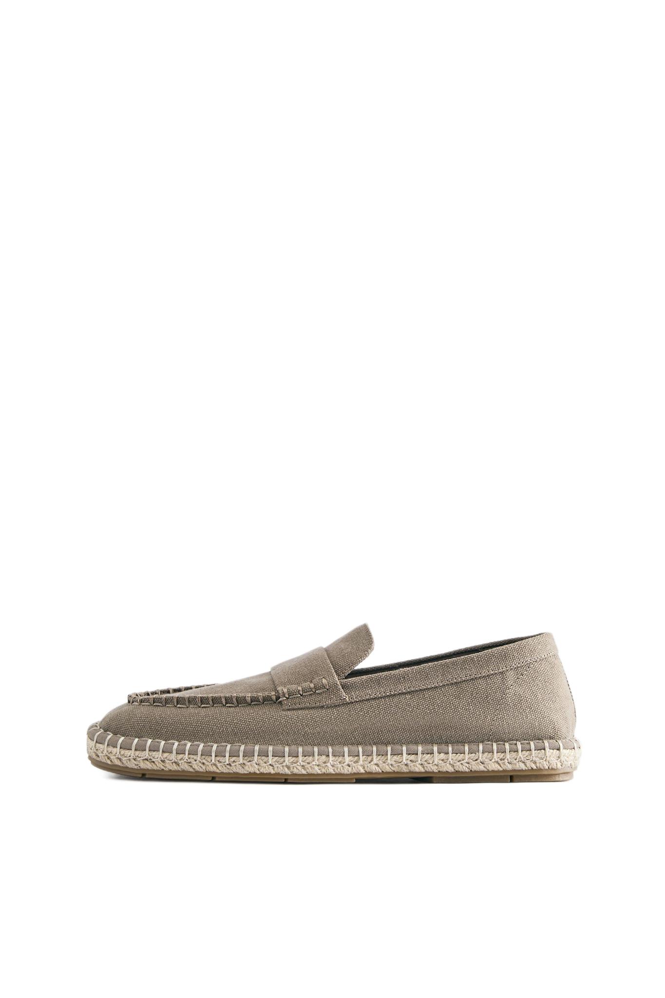 Jute espadrilles — Brown