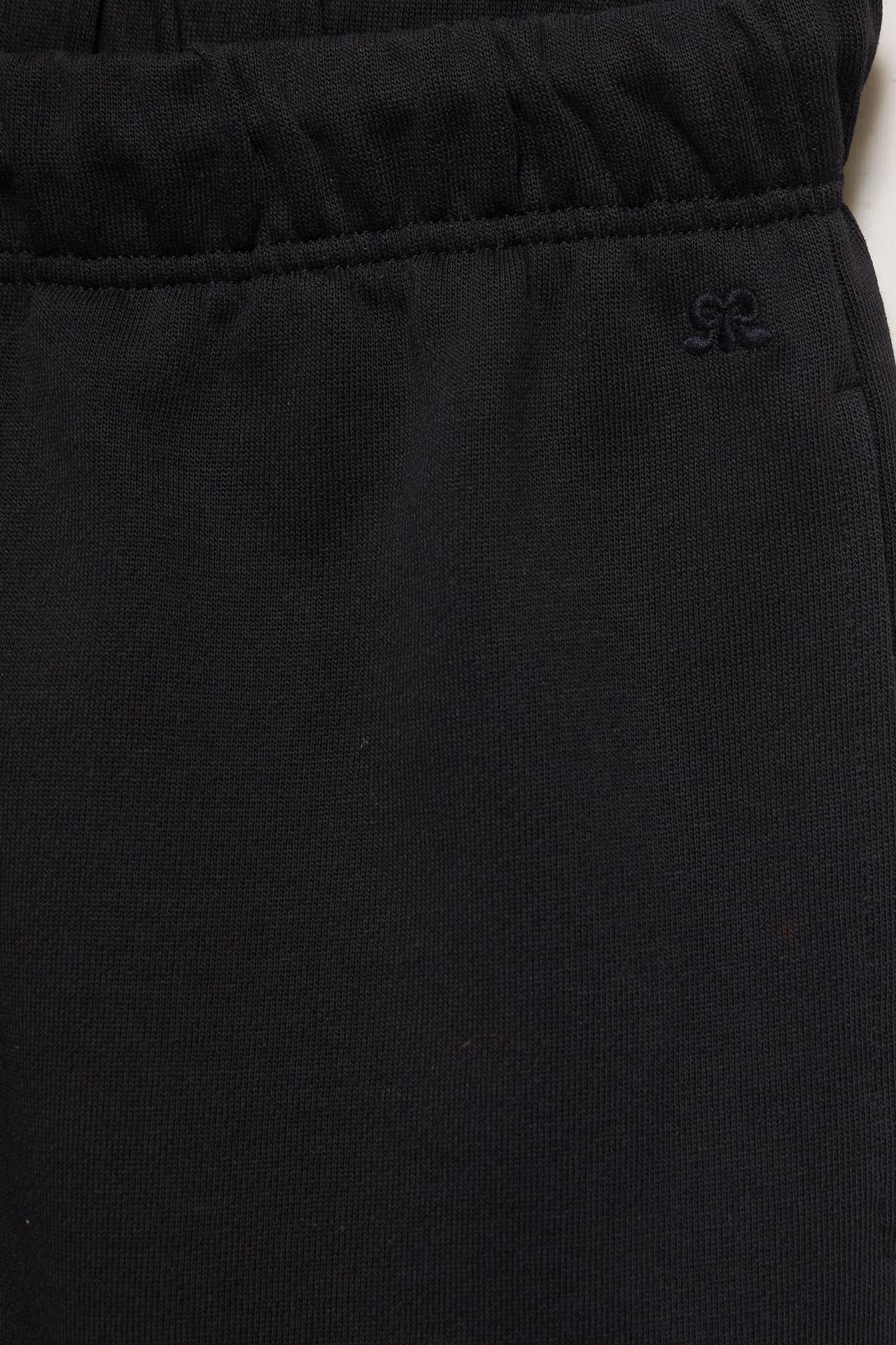 Bermuda shorts with elasticated waistband — Black