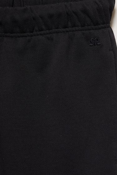 Bermuda shorts with elasticated waistband — Black 7