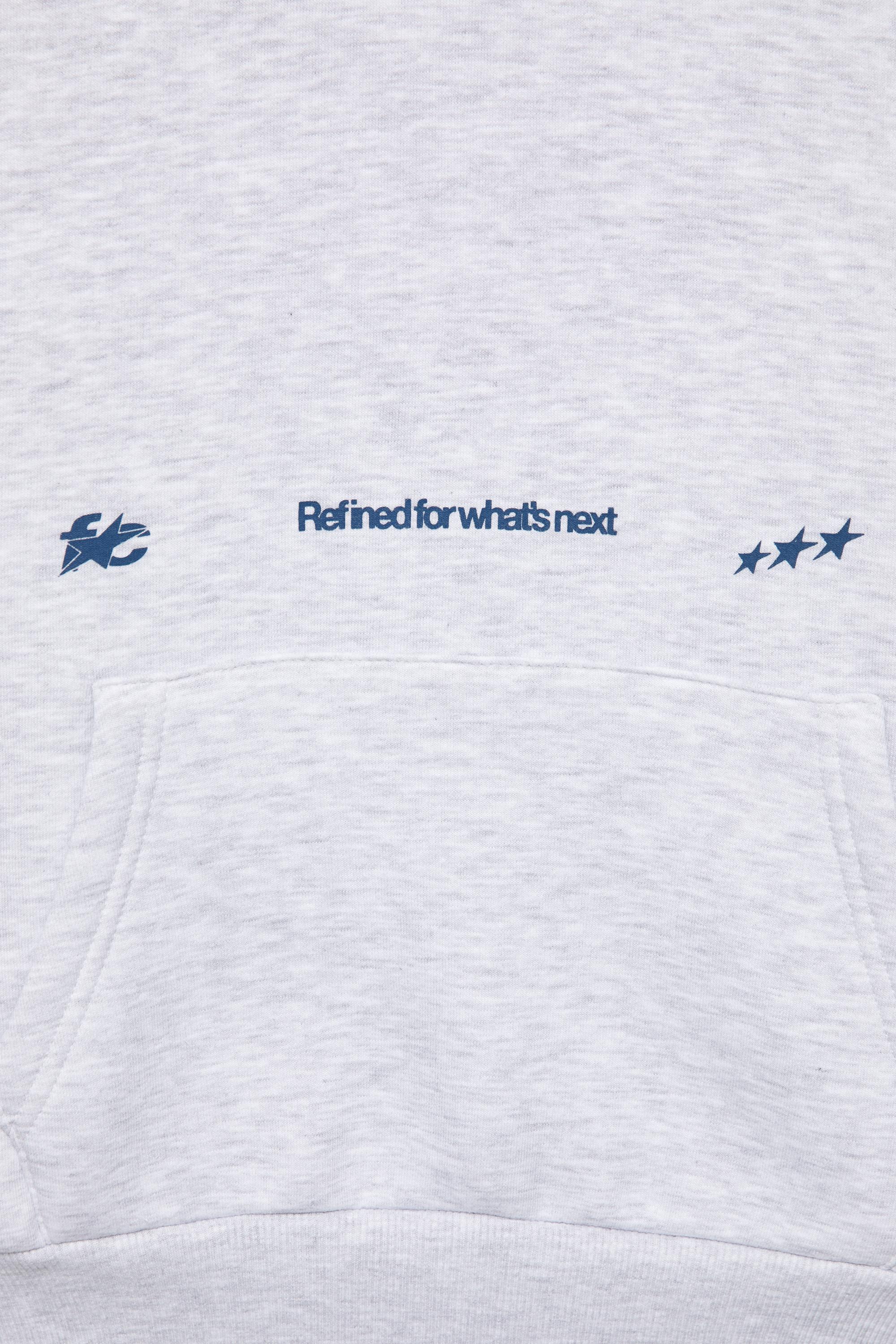 Fresh codes hoodie — Grey marl