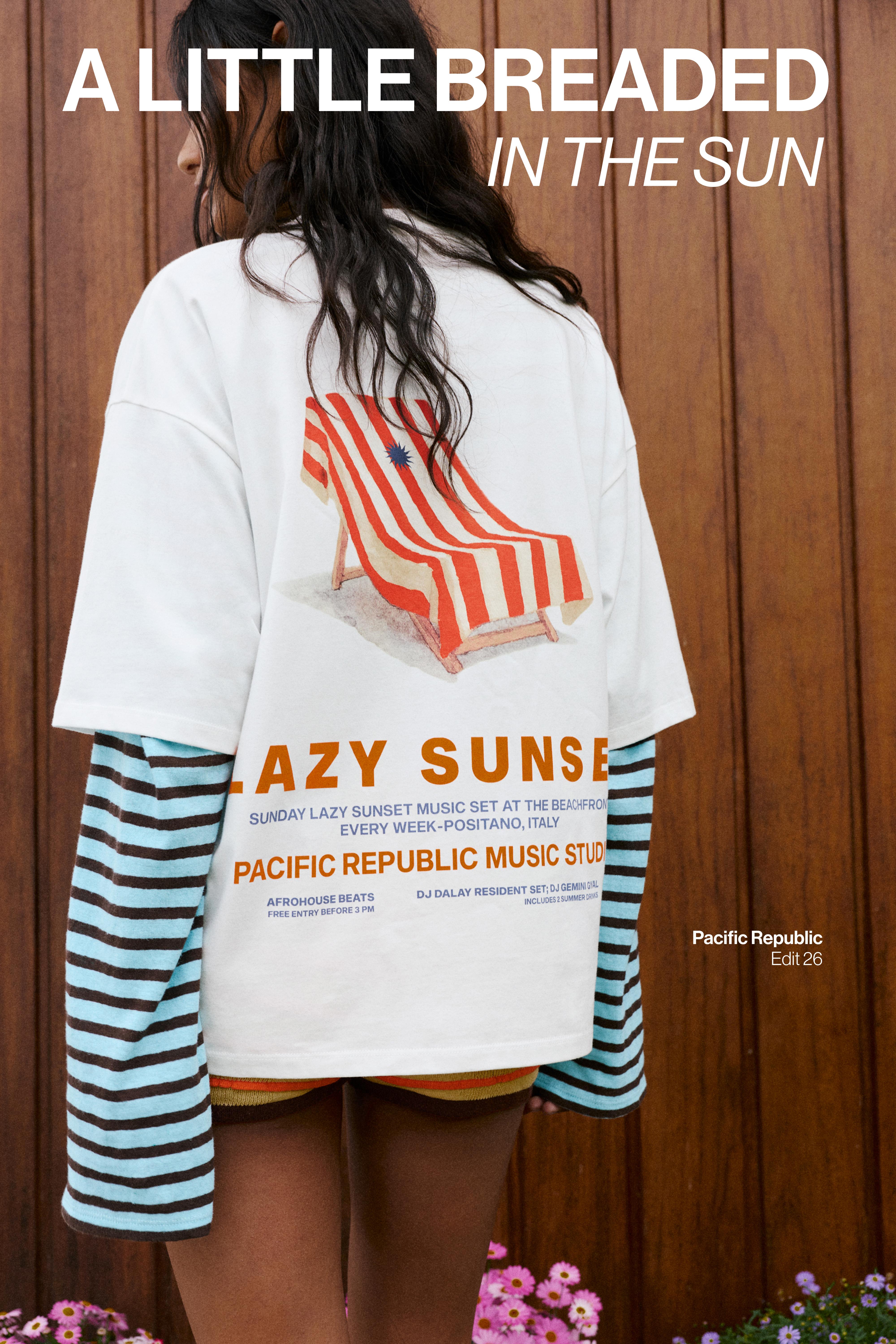 Hammock graphic T-shirt — Ice