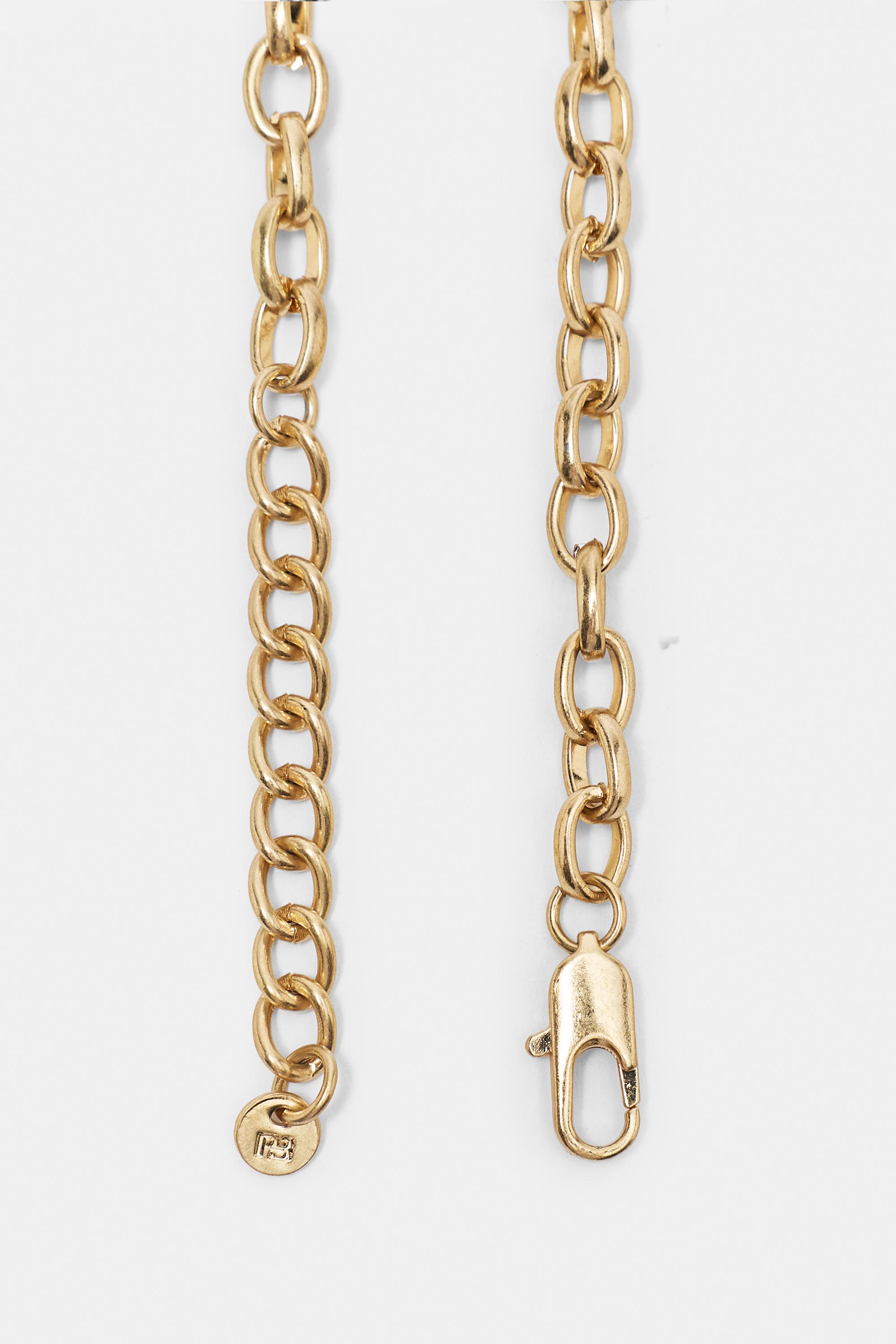 2-pack of pendant necklaces — Gold