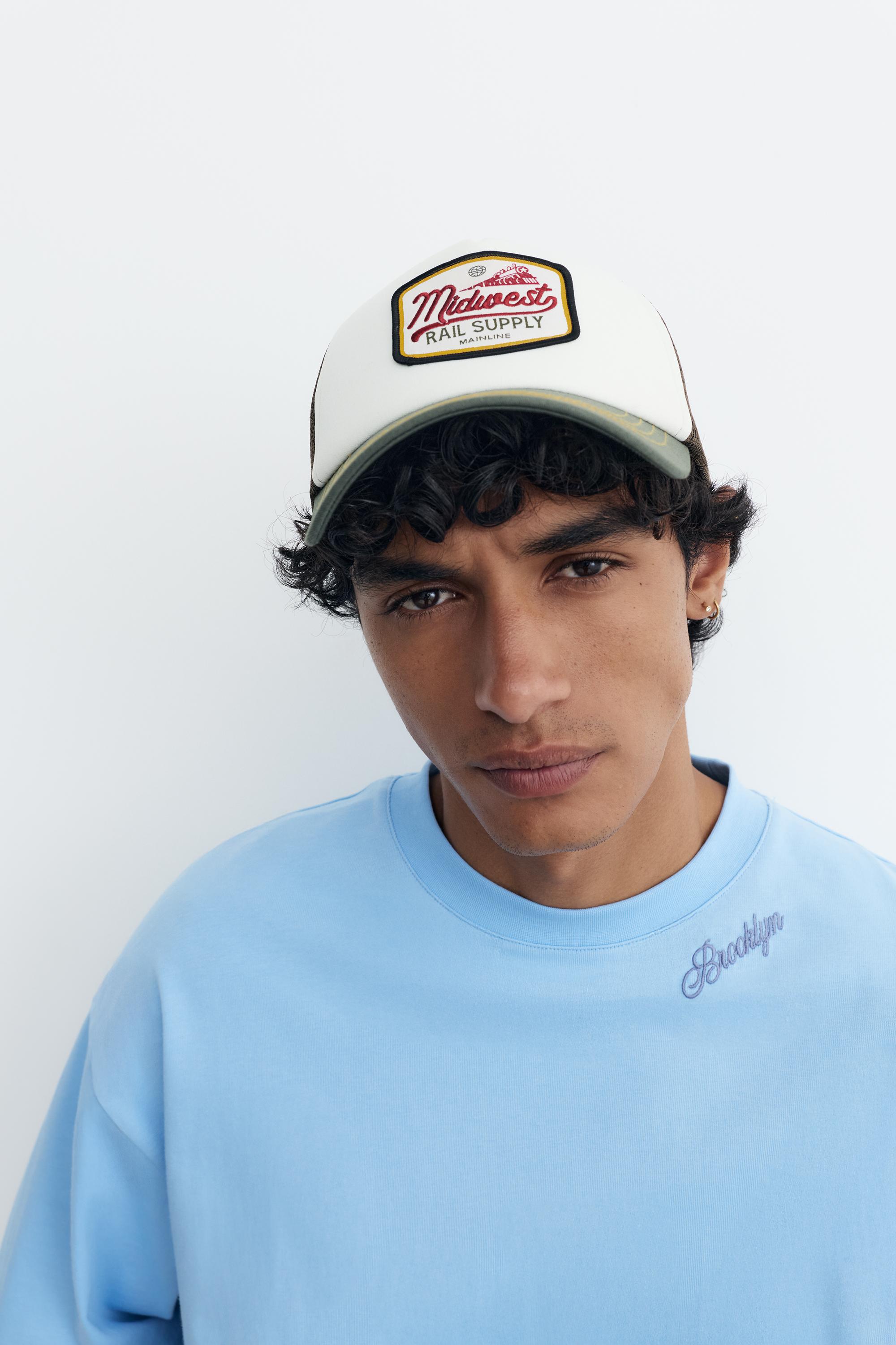 Midwest trucker cap — Faded green