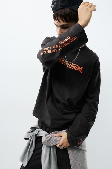 STWD graphic T-shirt — Black 1