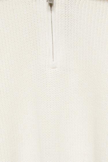 Quarter-zip jumper — Off white 7