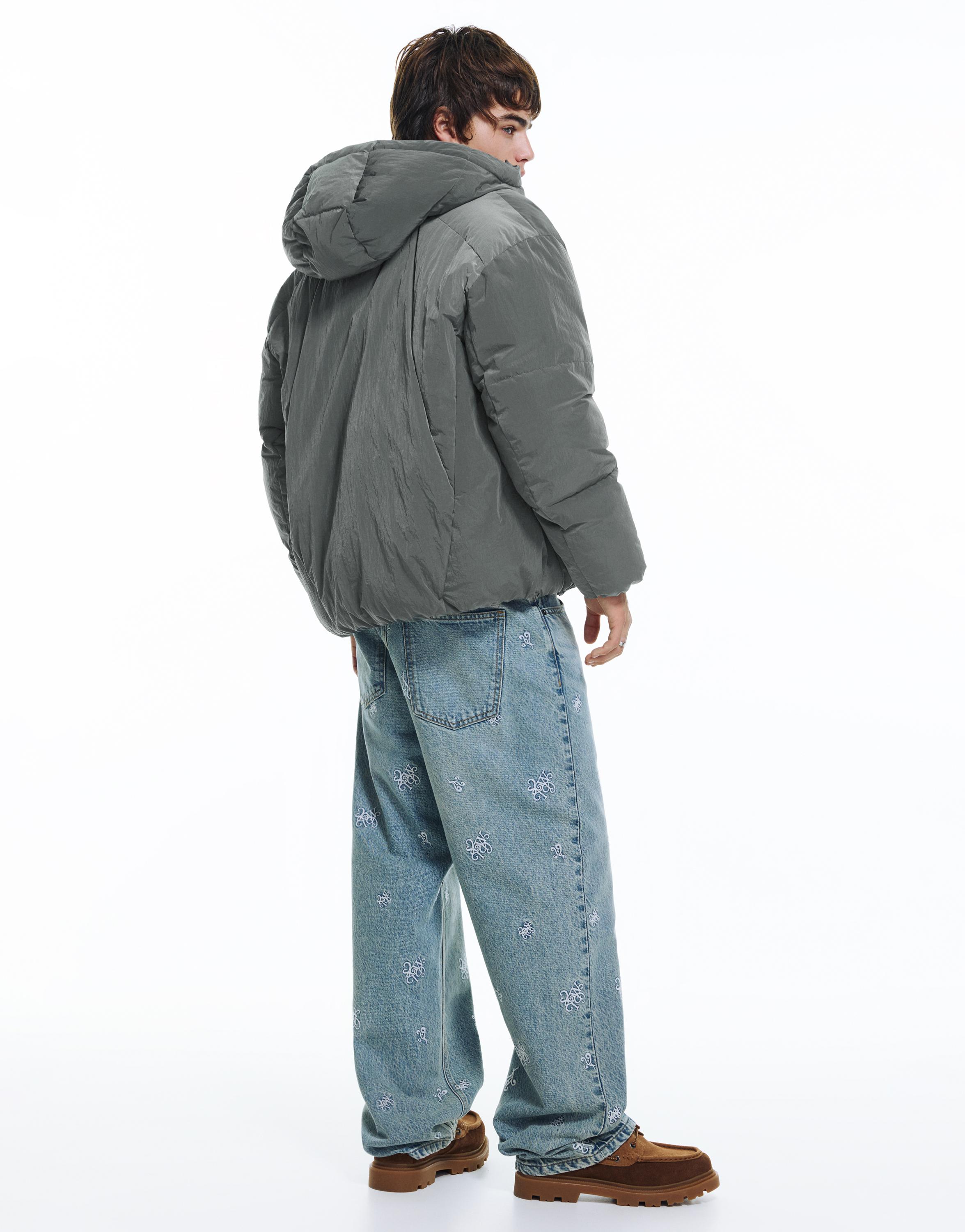 Kesimli şişme mont - Görsel 10