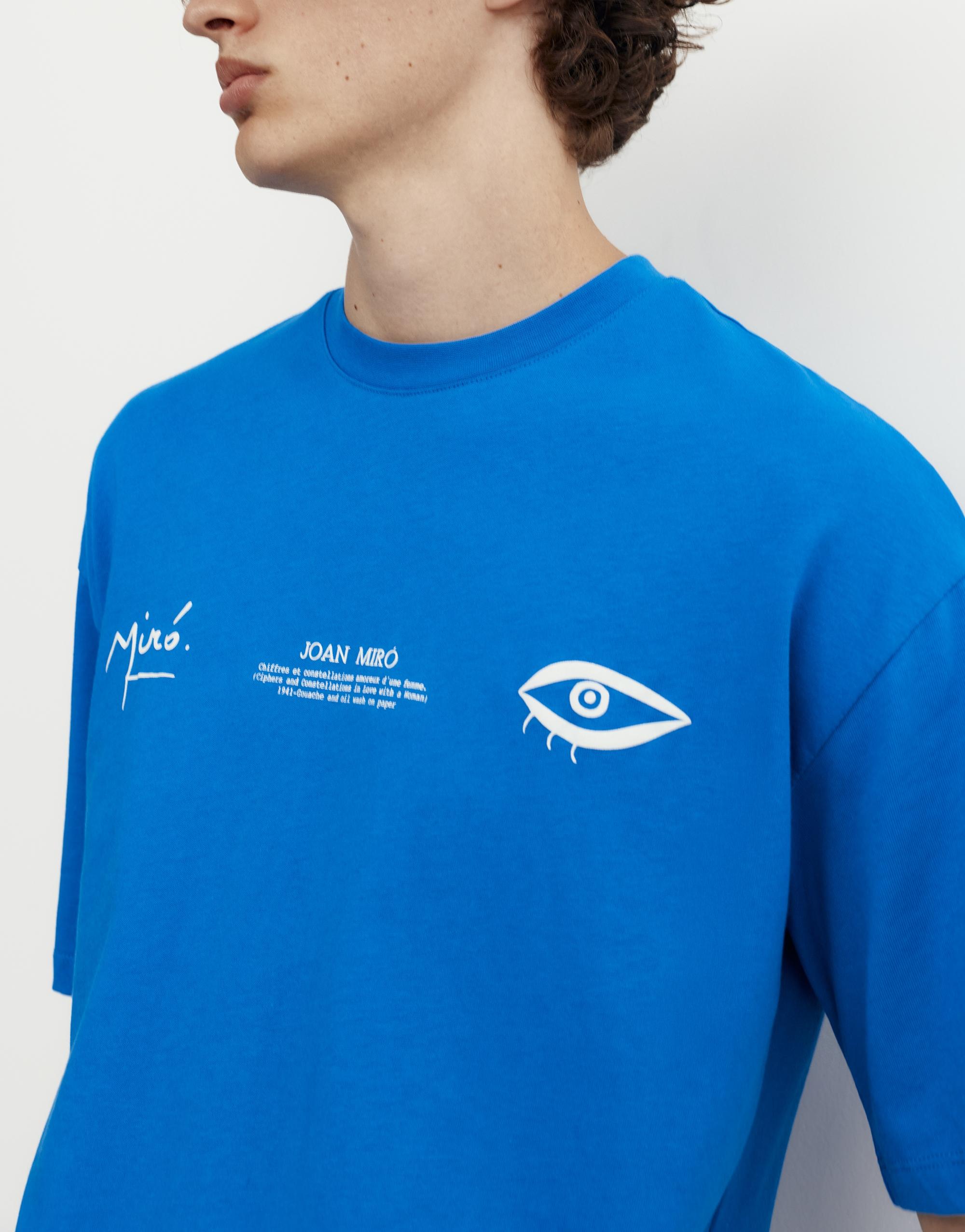Miró relaxed fit T-shirt — Deep blue