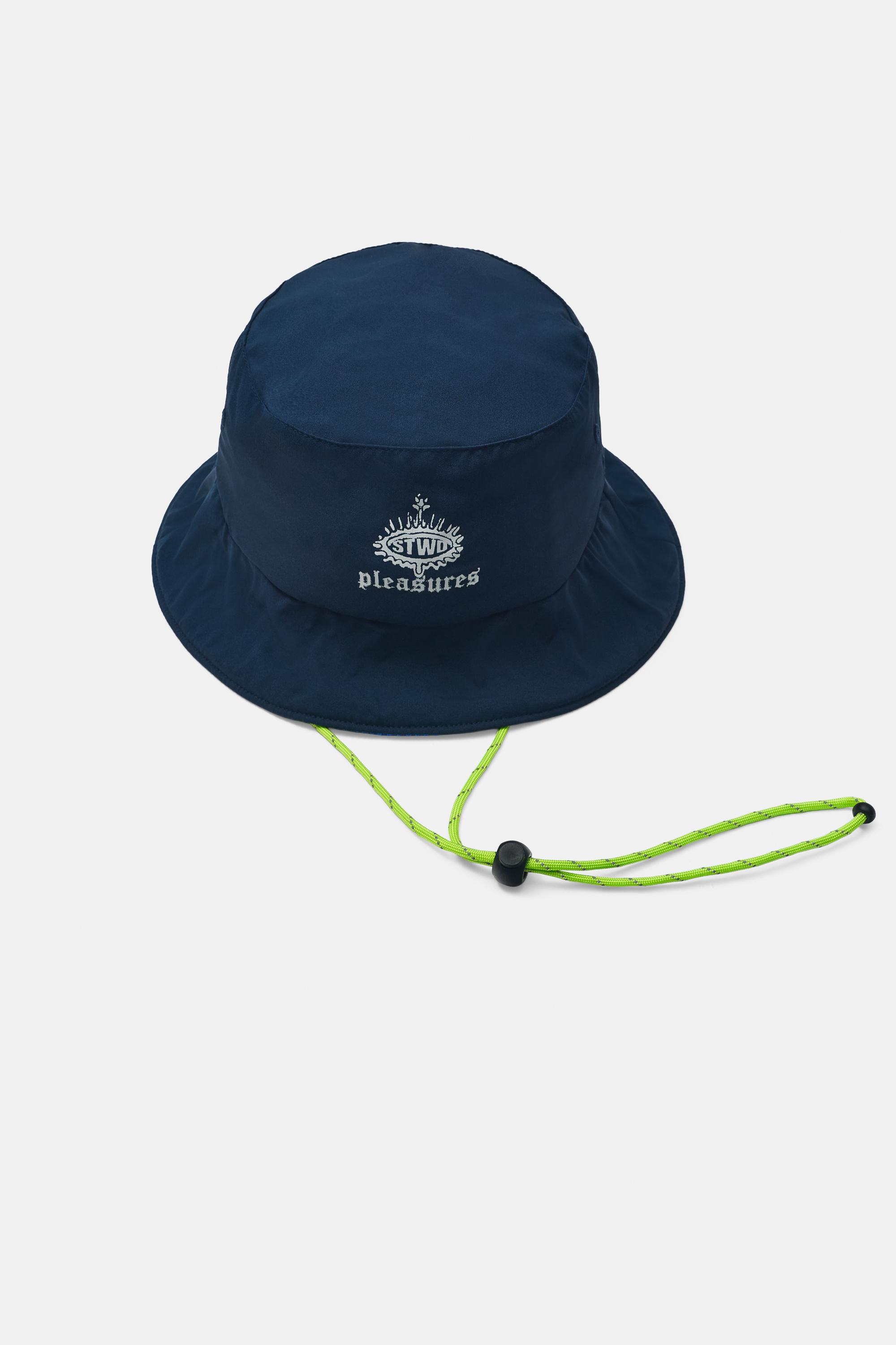 Pleasures x STWD bucket hat — Navy