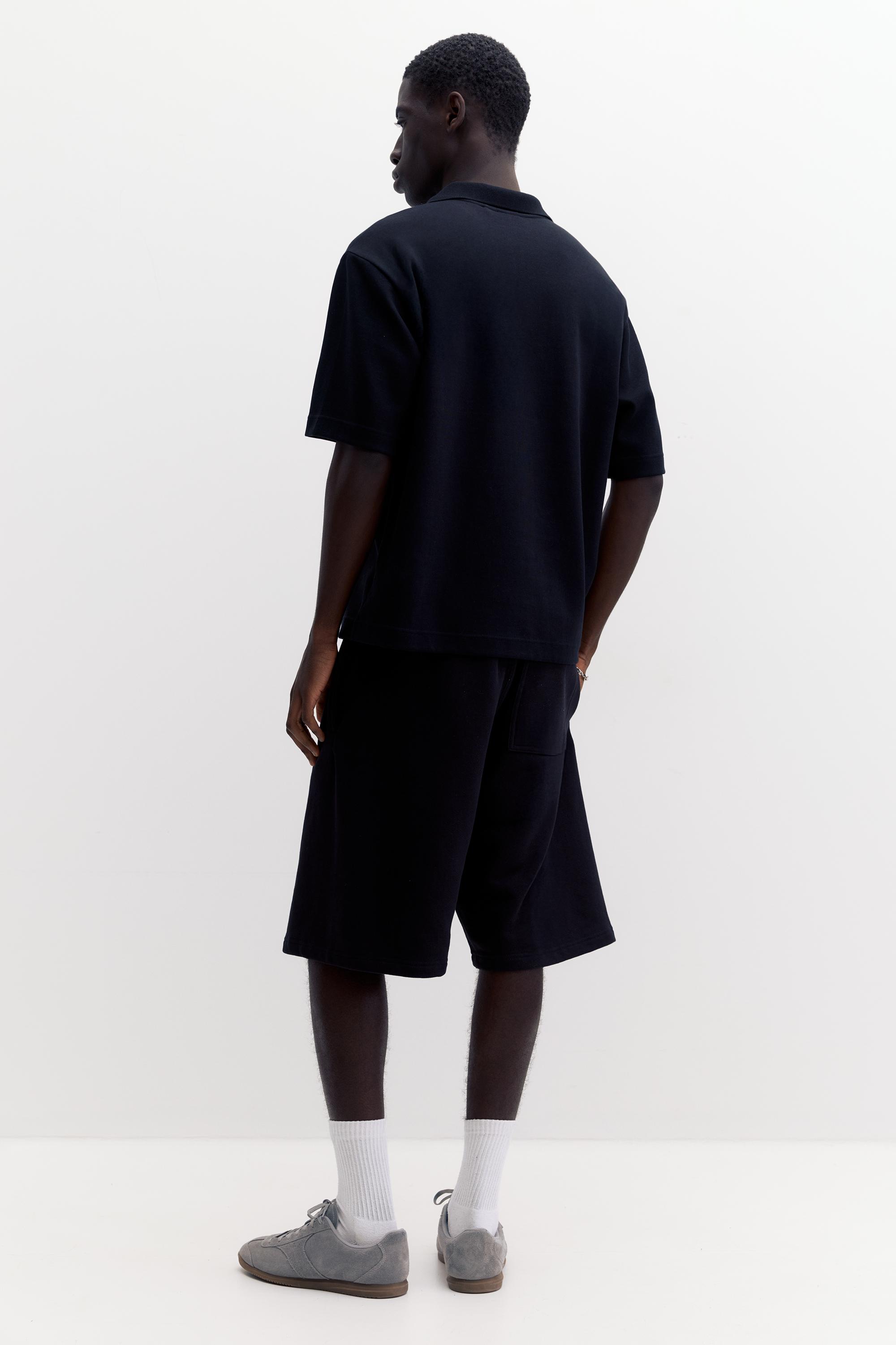 Kısa kollu interlok polo - Görsel 10