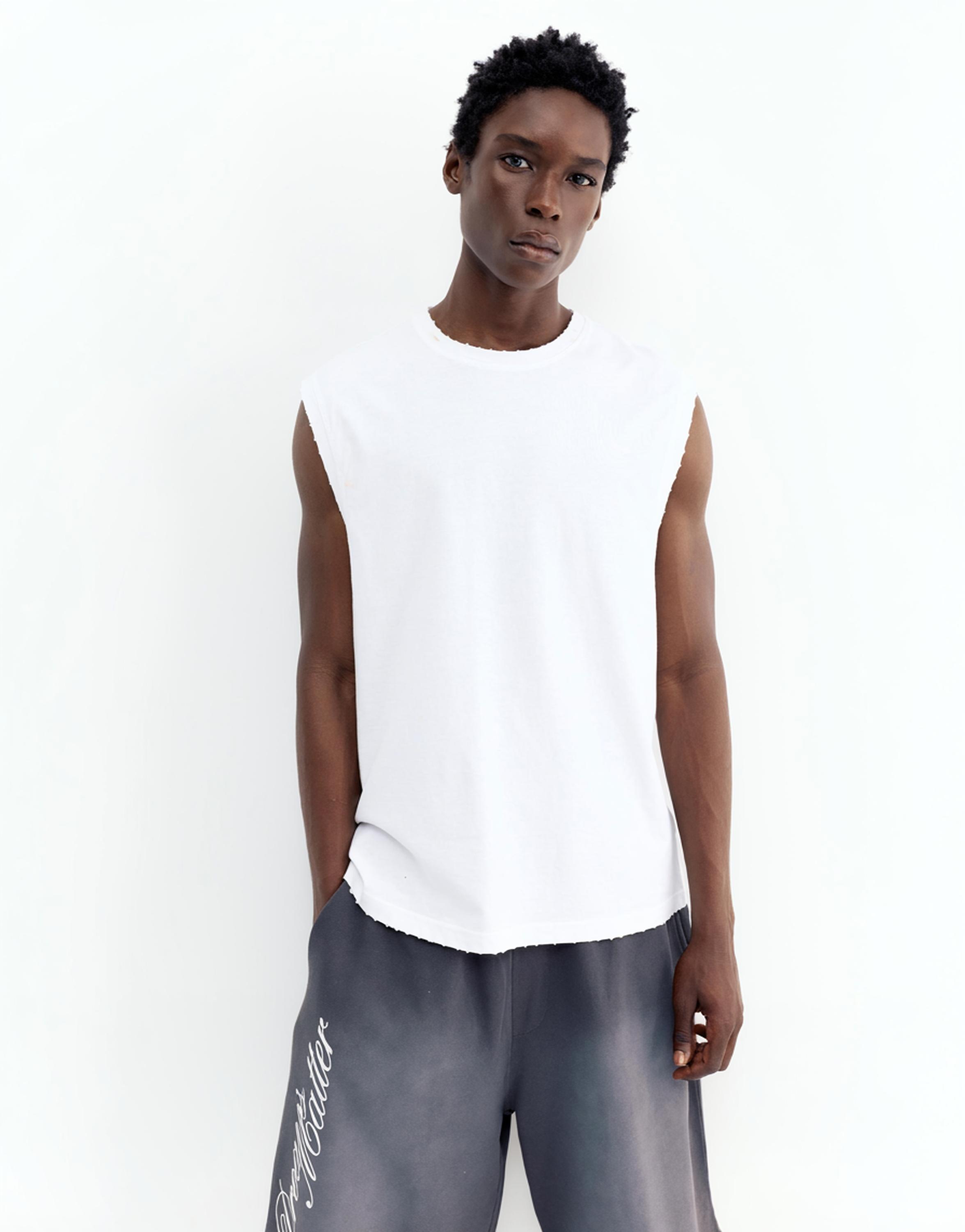Strappy top — Off white
