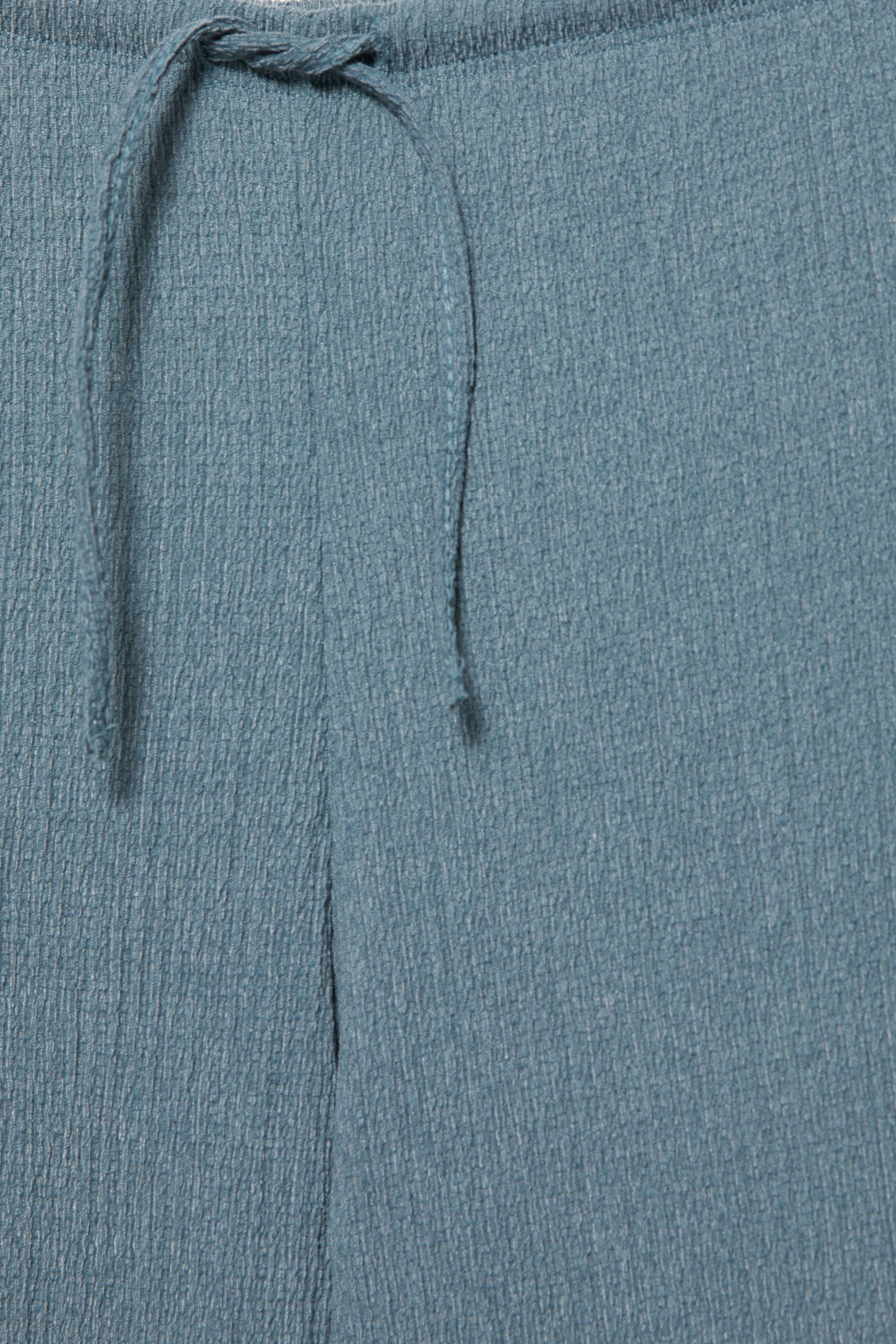 Bambula geniş paça pantolon