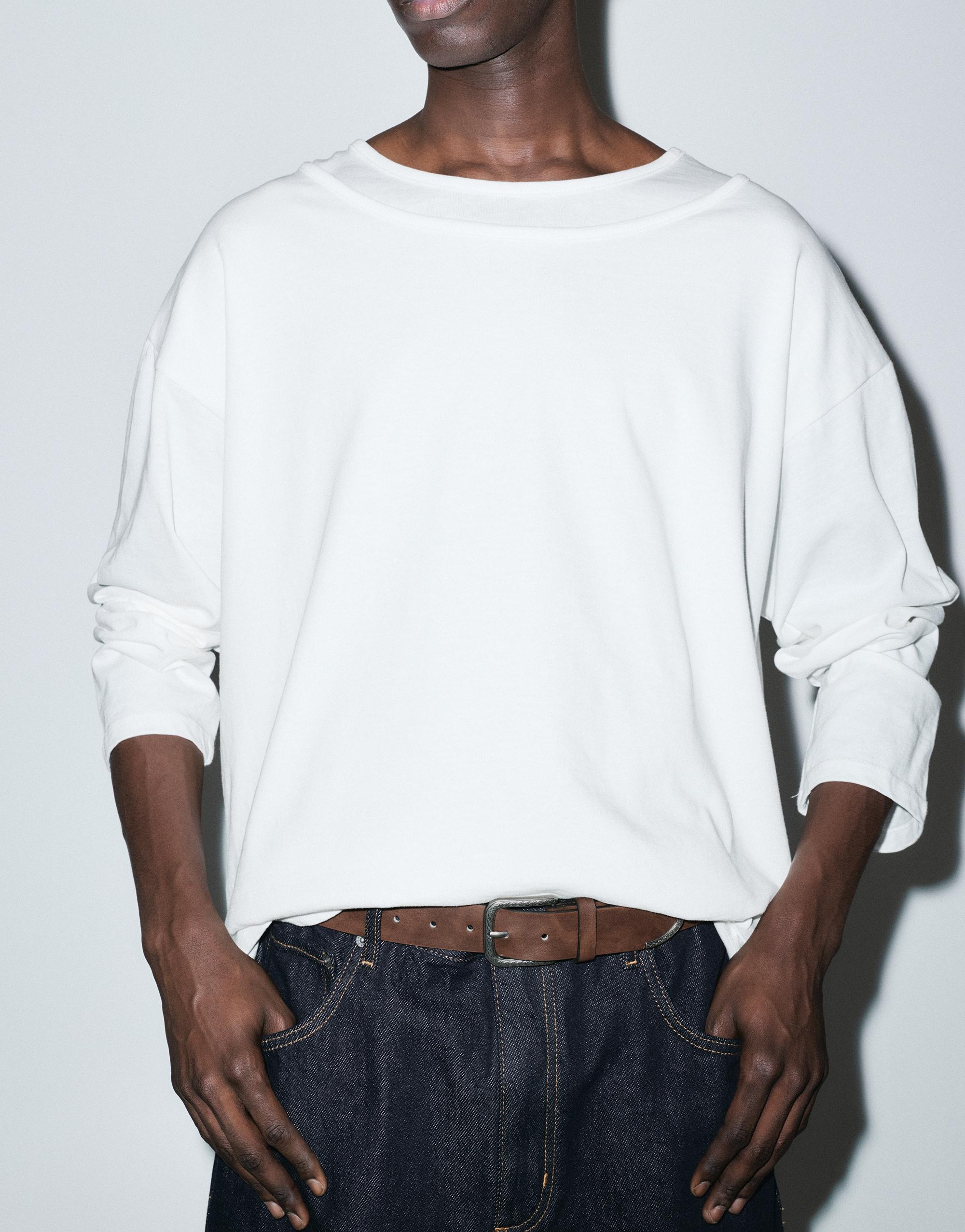 Kahverengi suni deri kemer - Görsel 8