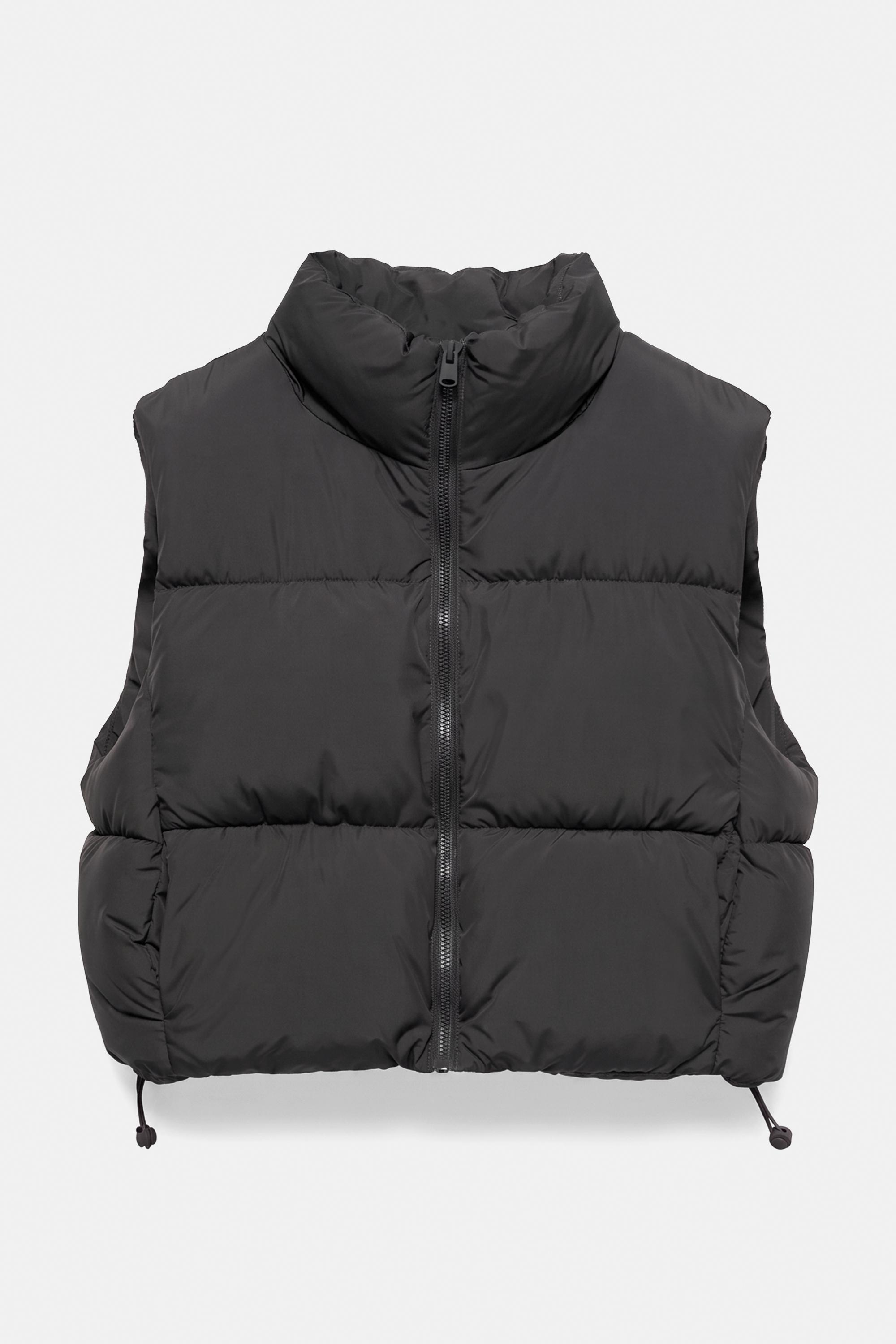 Padded gilet — Black