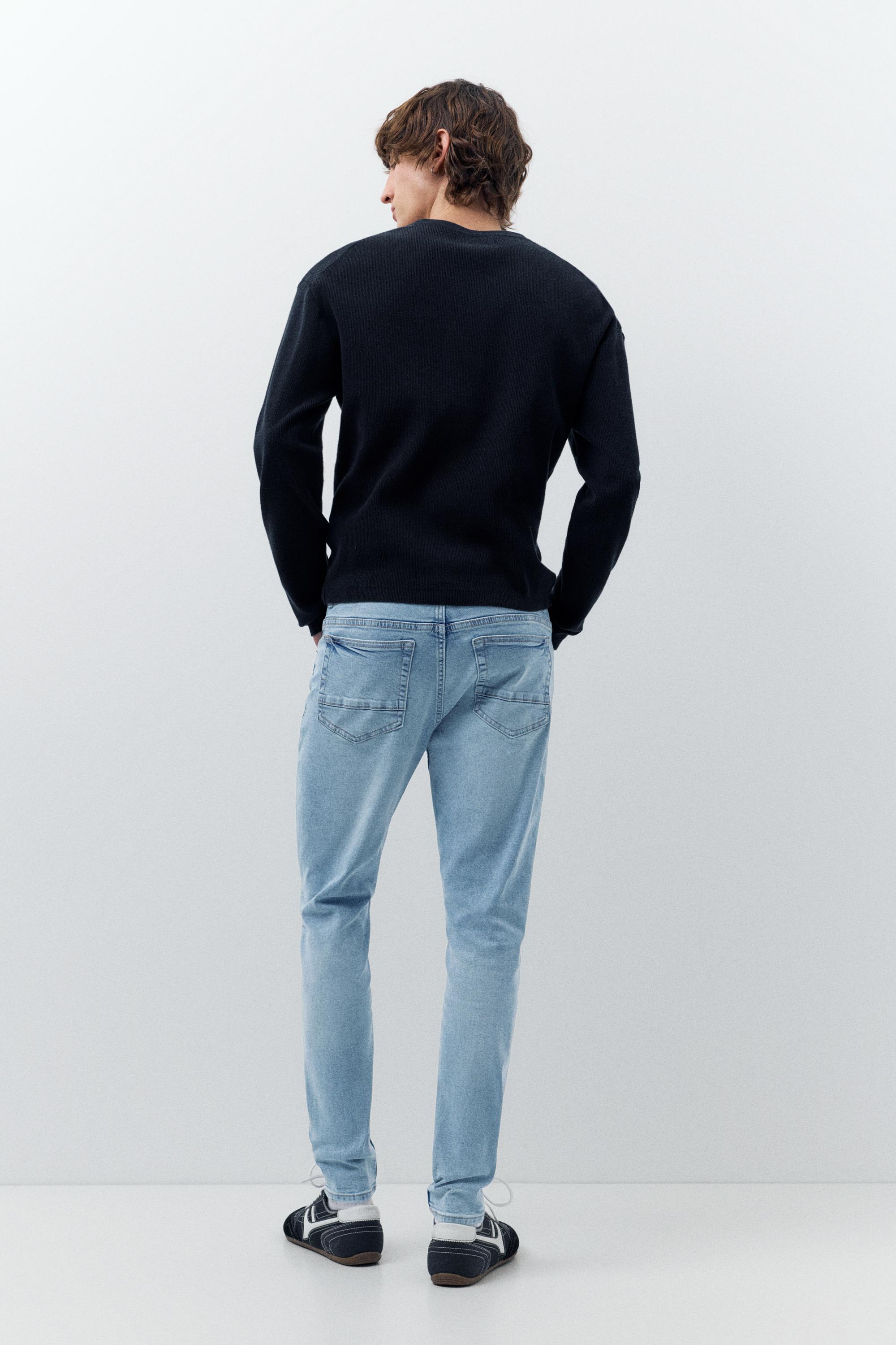 Basic skinny jeans — Pale indigo