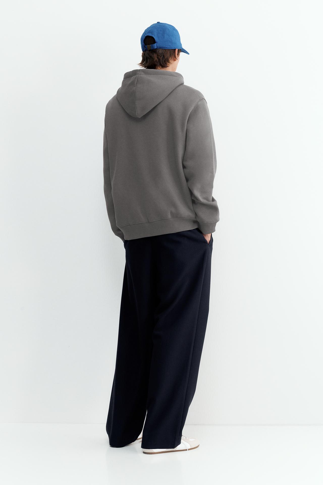 Basic hoodie — Anthracite grey