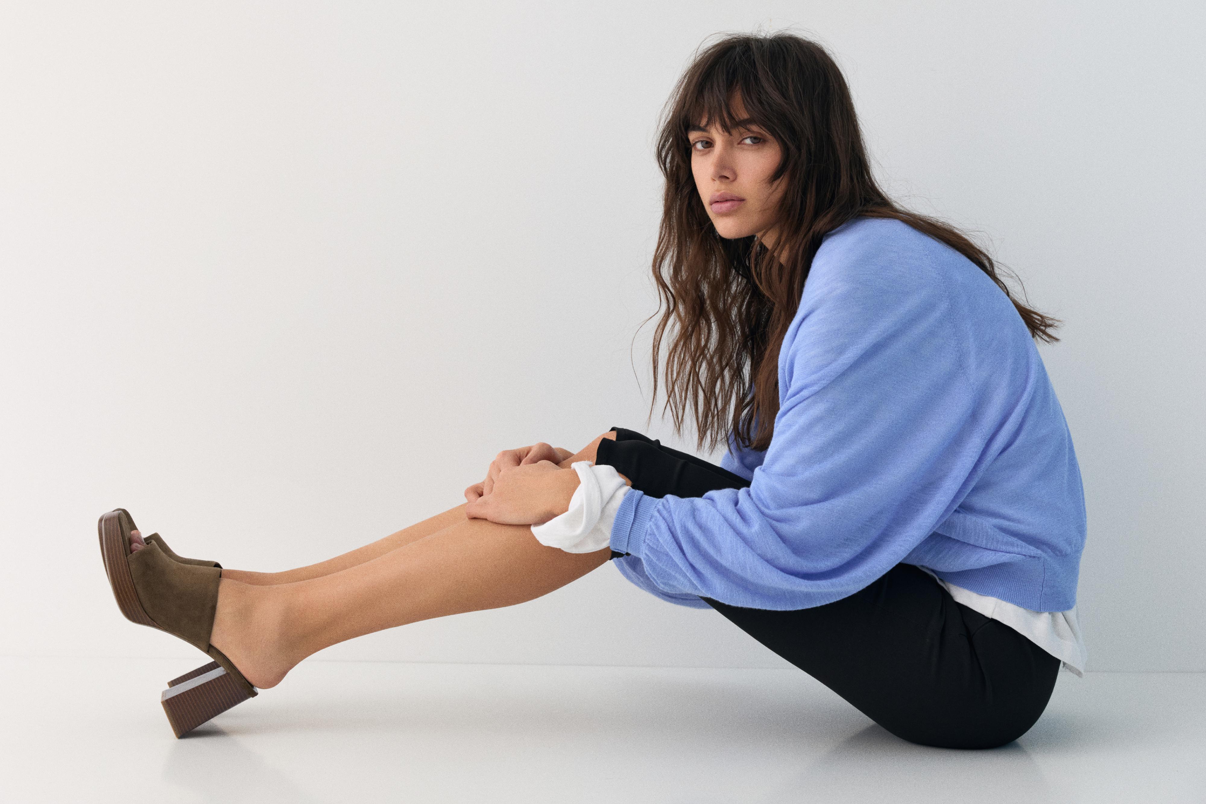 Heeled clogs — Khaki
