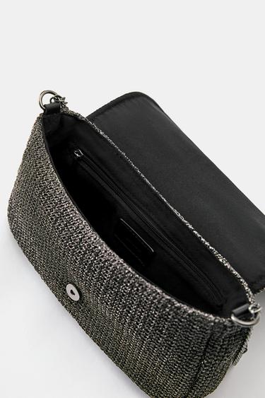 Textured shoulder bag — 1-083 4