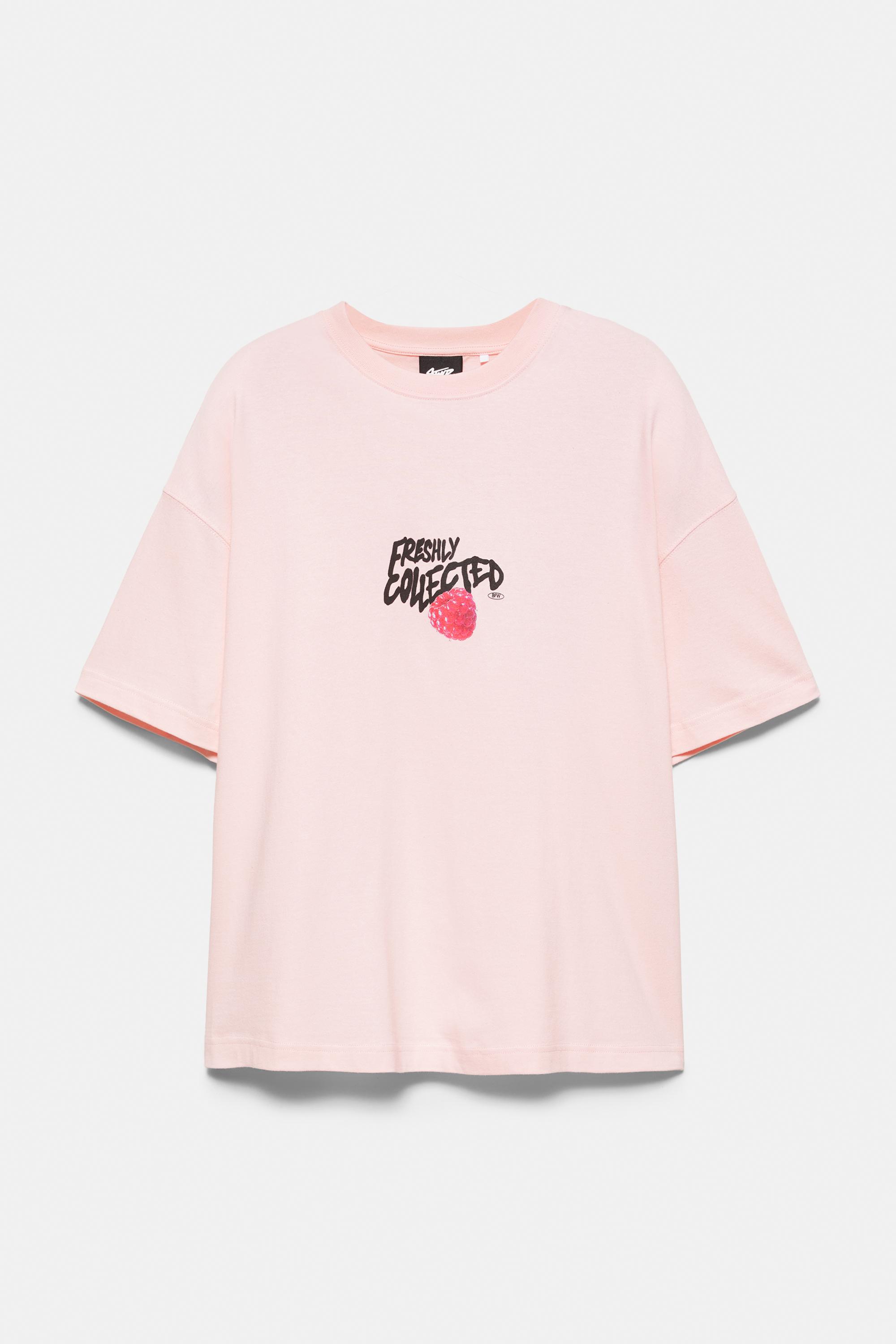 STWD graphic T-shirt — Pastel pink