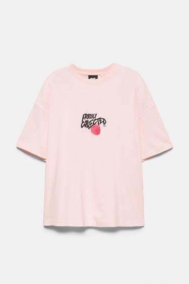 STWD graphic T-shirt — Pastel pink 5