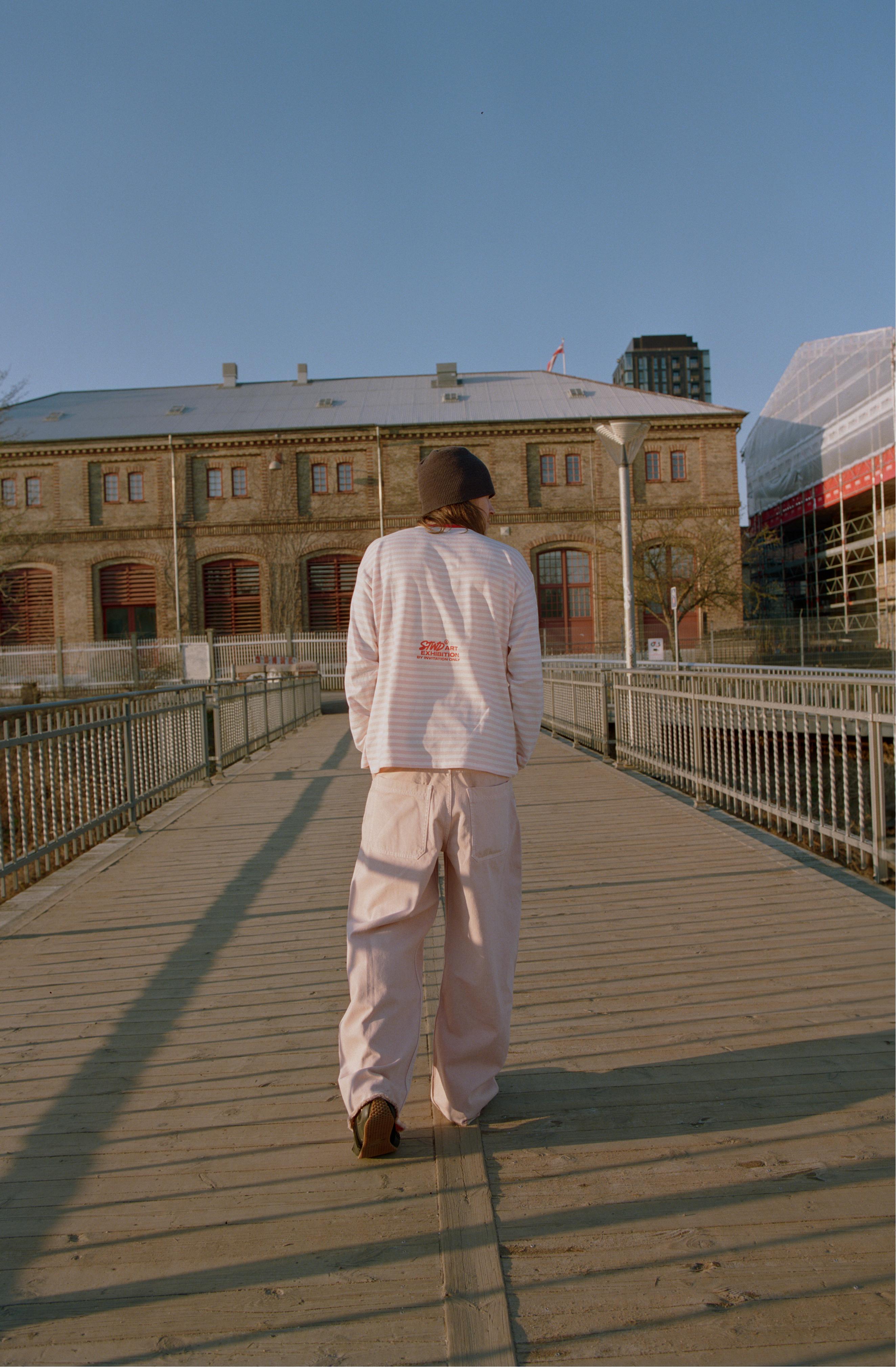 Çizgili uzun kollu t-shirt - Görsel 53