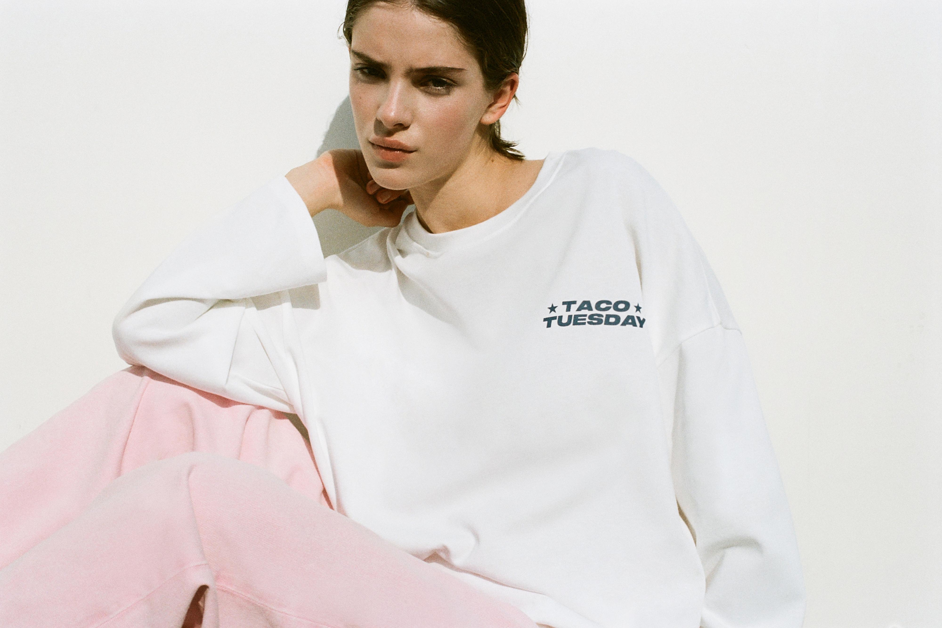 Long sleeve slogan T-shirt — Ice
