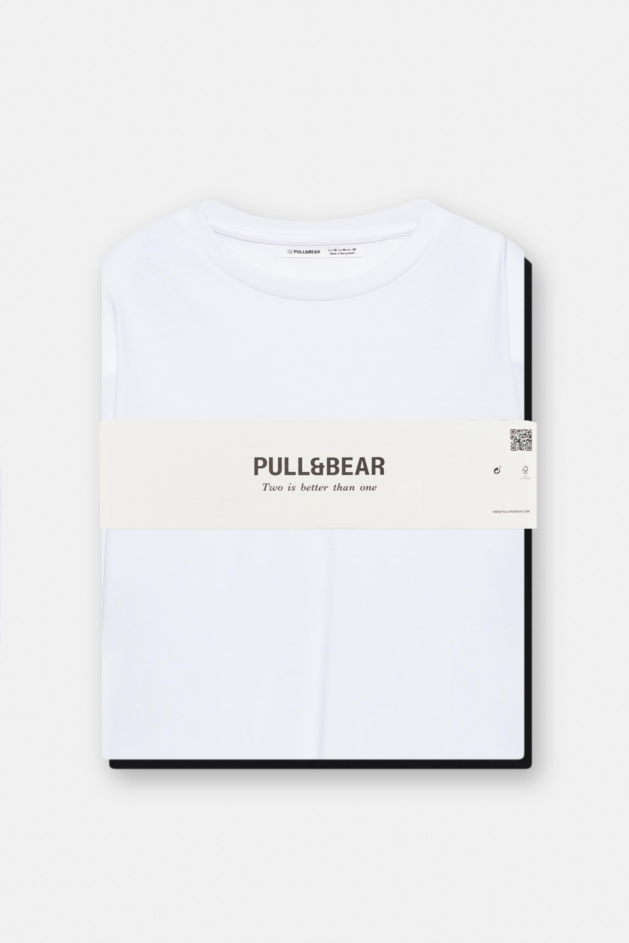 Pack of oversize T-shirts — White/Black