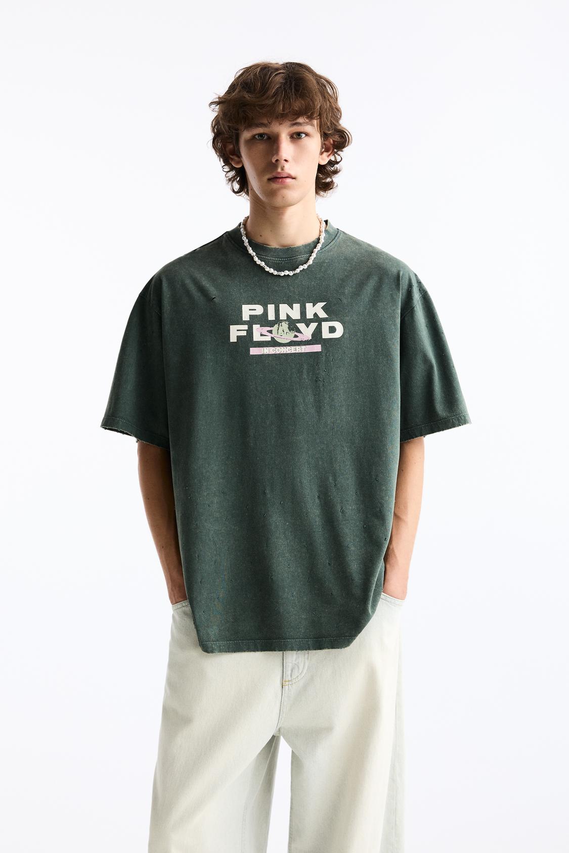 Faded Pink Floyd T-shirt - PULL&BEAR