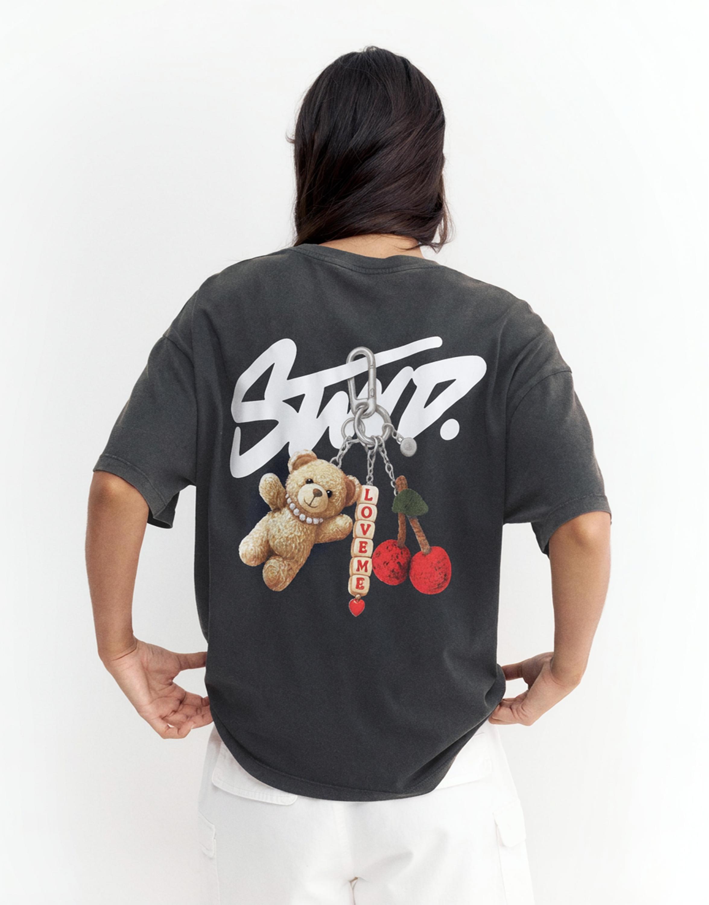 STWD graphic T-shirt — Grey