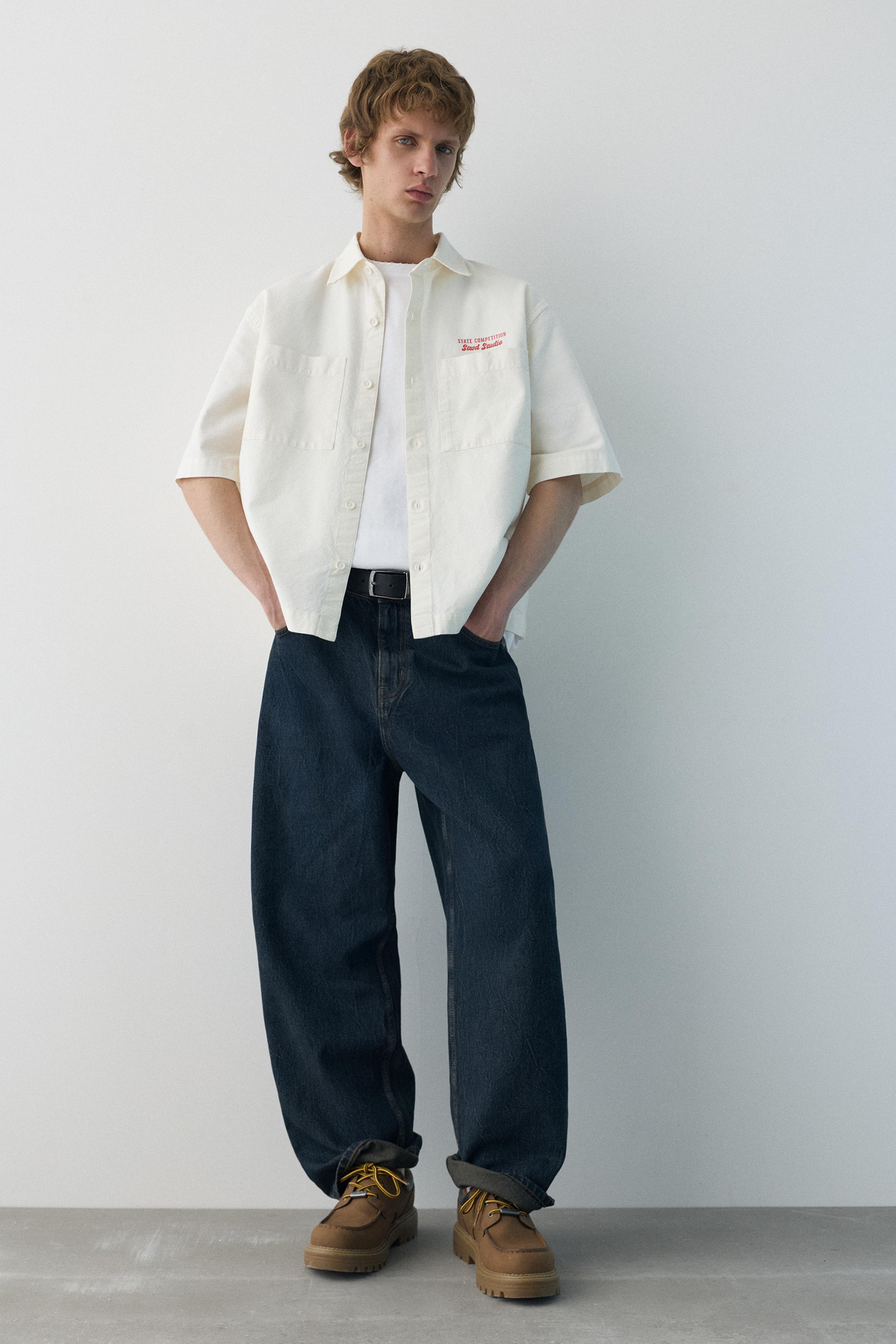 Kısa kollu STWD Studio gömlek - Görsel 37