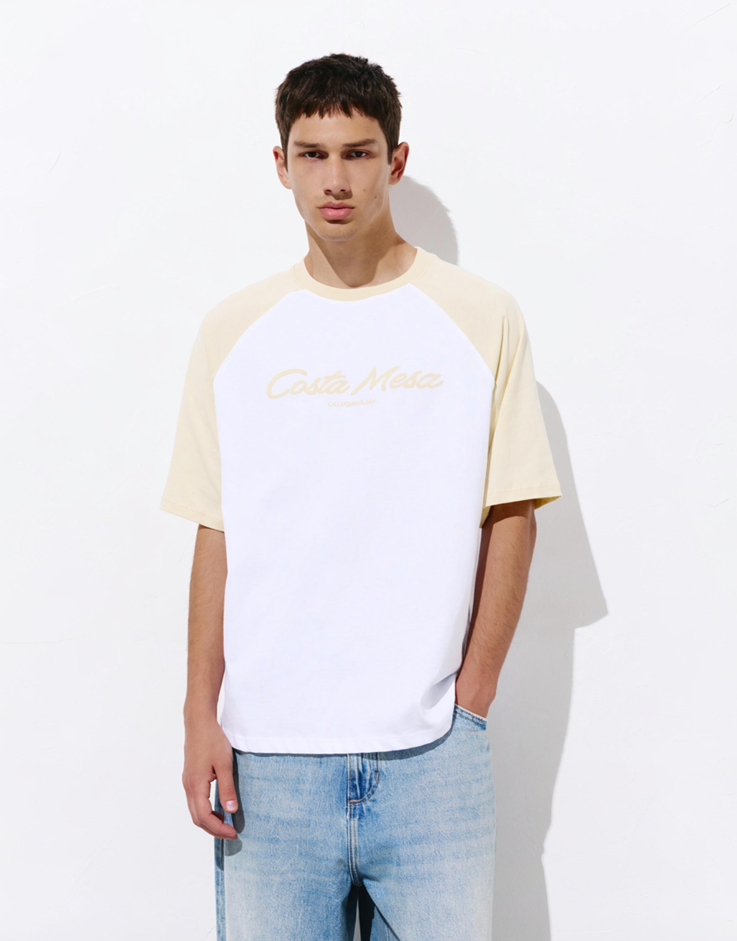 Costa Mesa T-shirt — Yellow