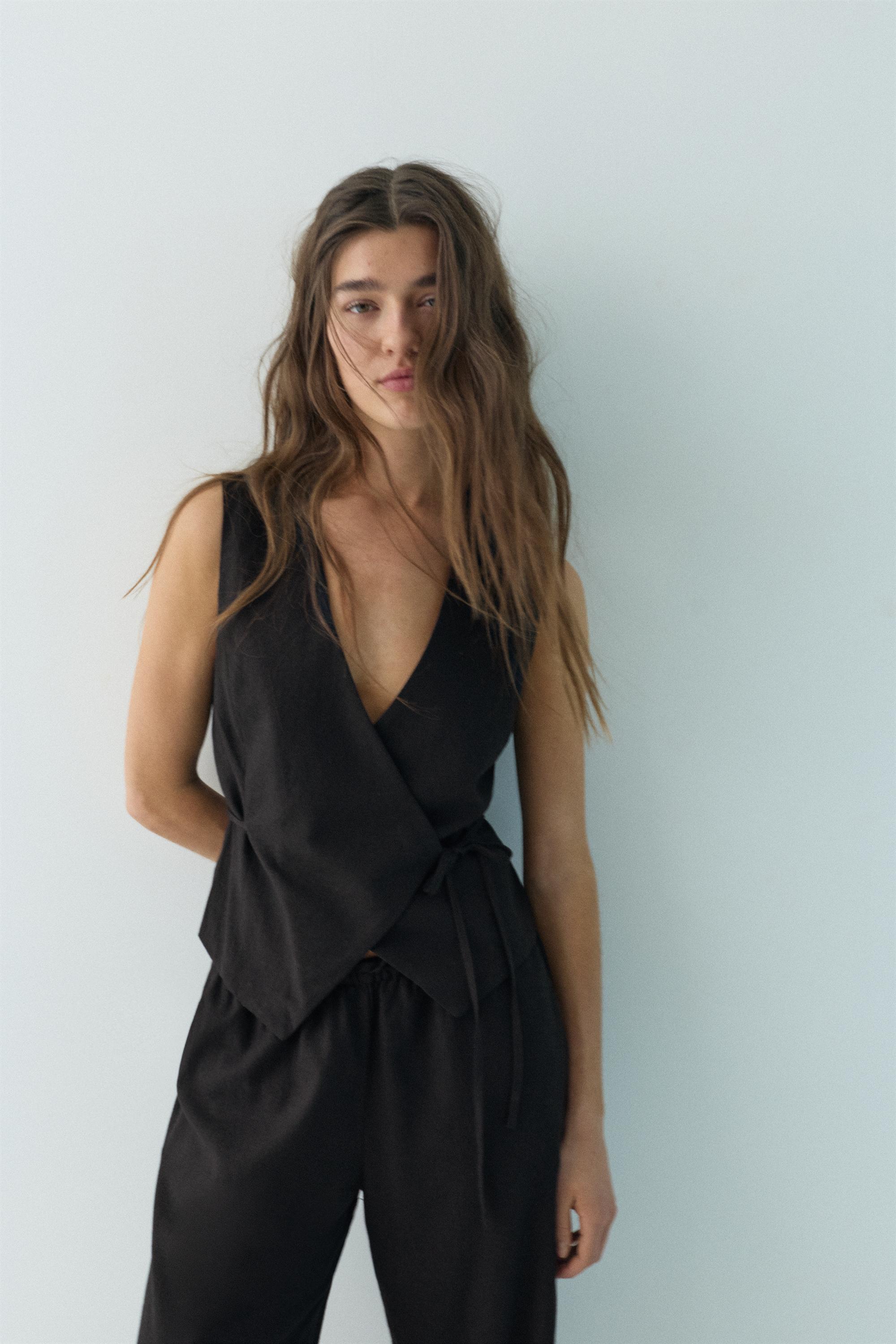 Rustik keten yelek - Görsel 76