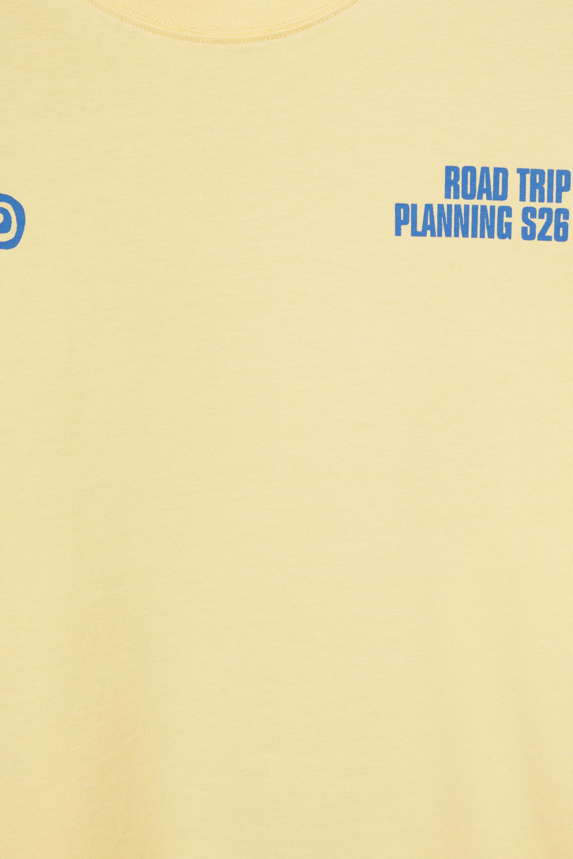 STWD Road Trip graphic T-shirt — Yellow