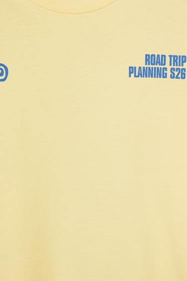 STWD Road Trip graphic T-shirt — Yellow 9