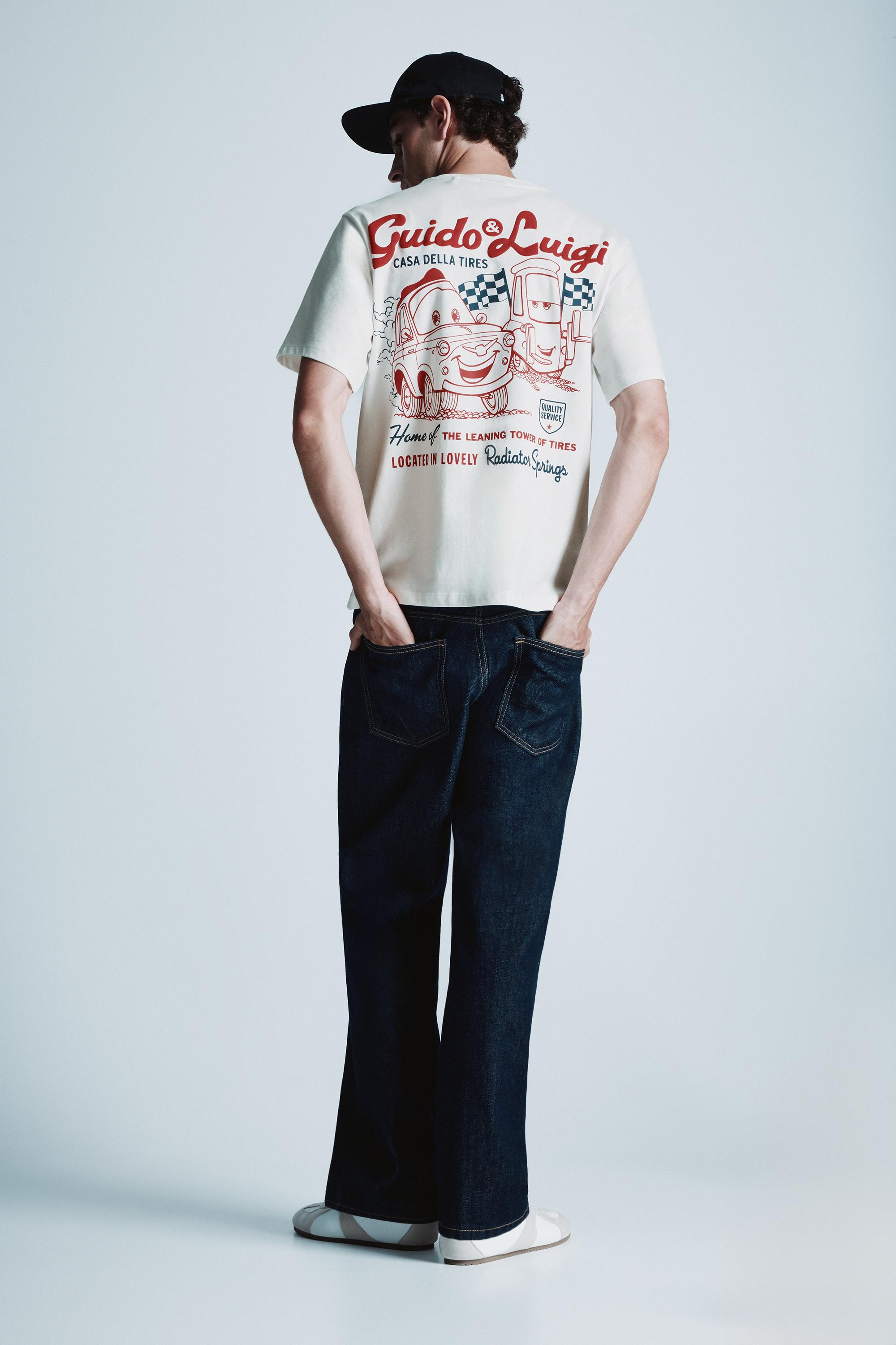 Cars regular fit T-shirt — Off white