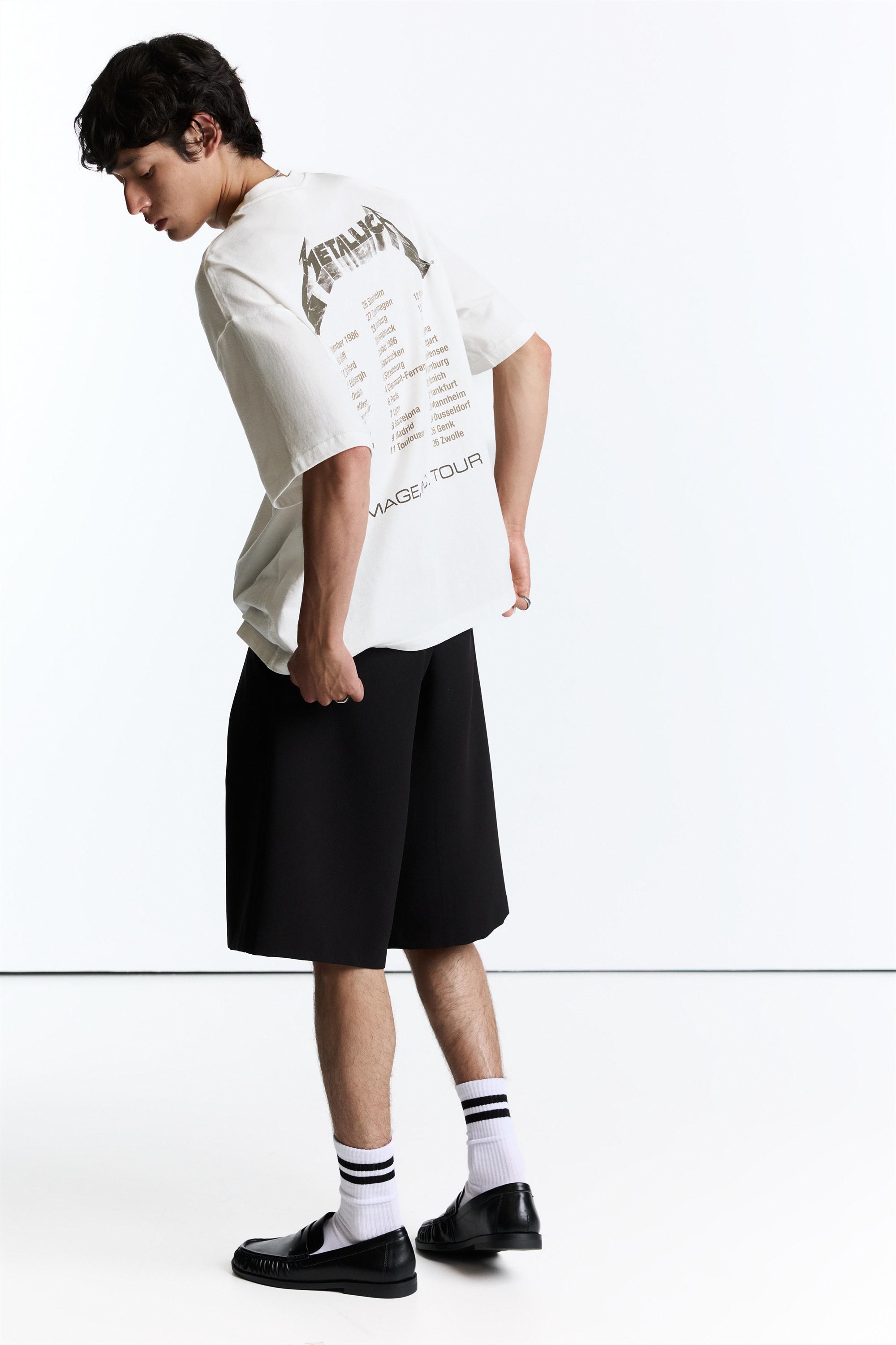 Metallica relaxed fit T-shirt — Off white