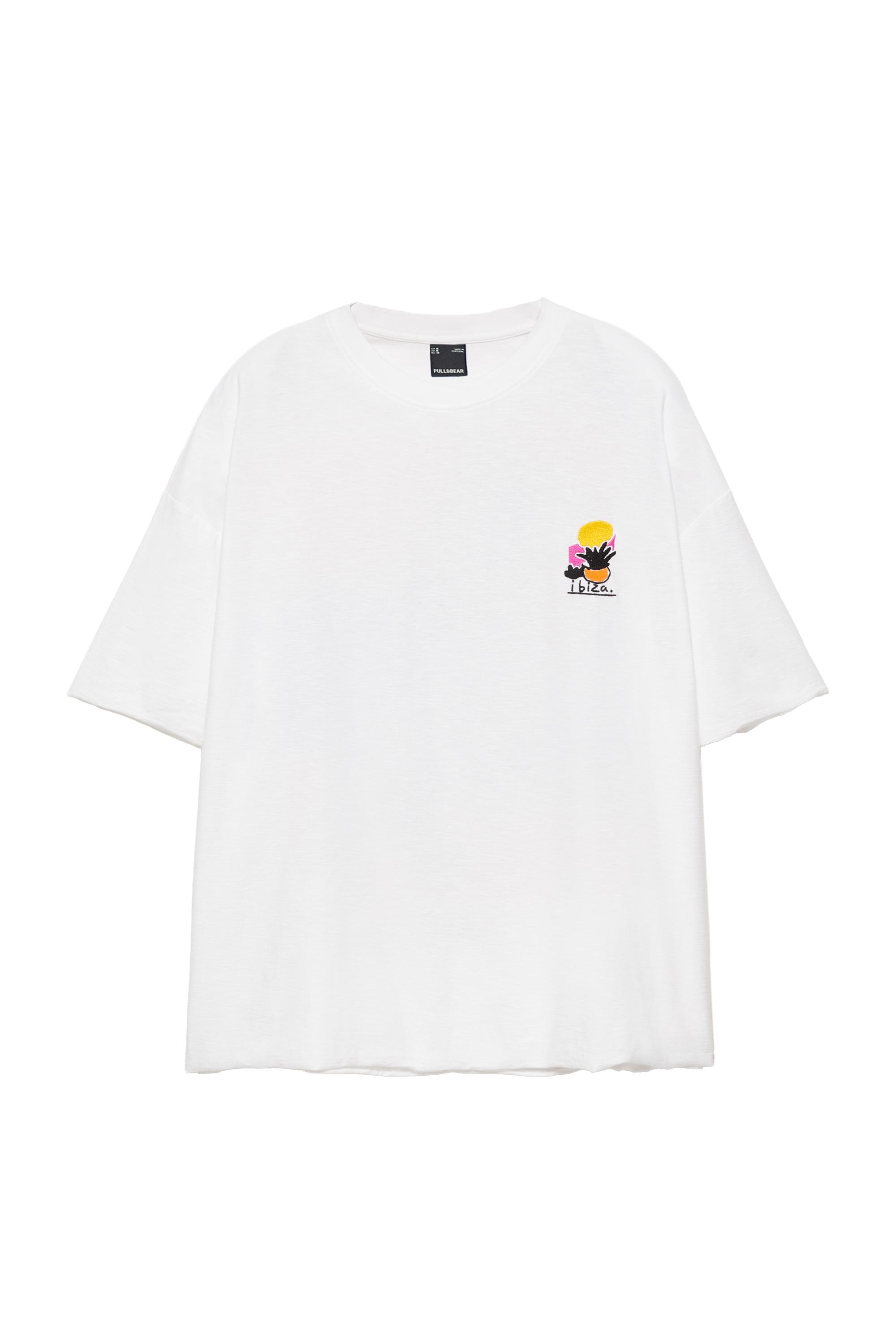 Camiseta boxy gráfico Ibiza