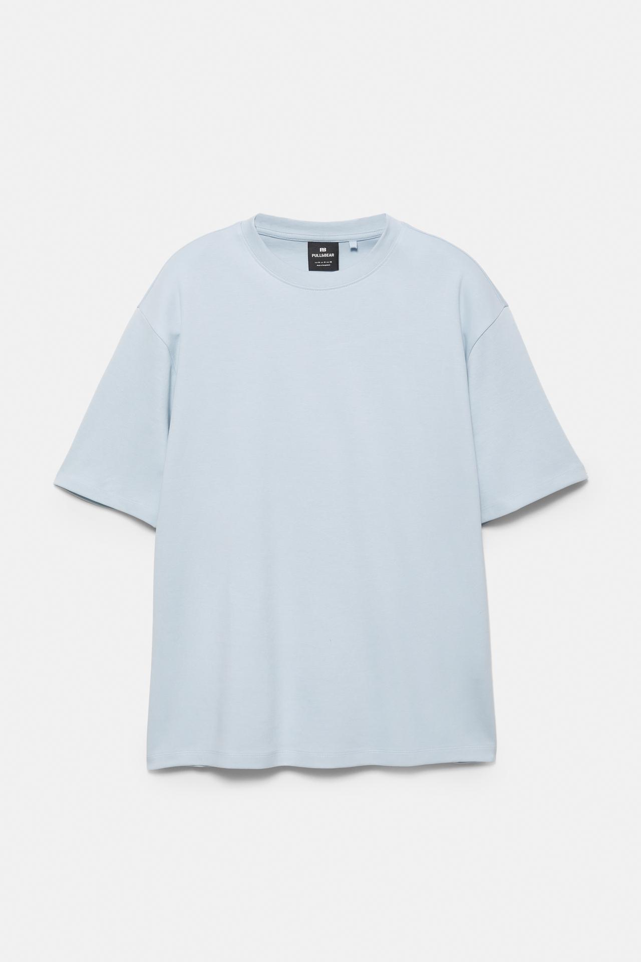 Boxy T-shirt — Blue