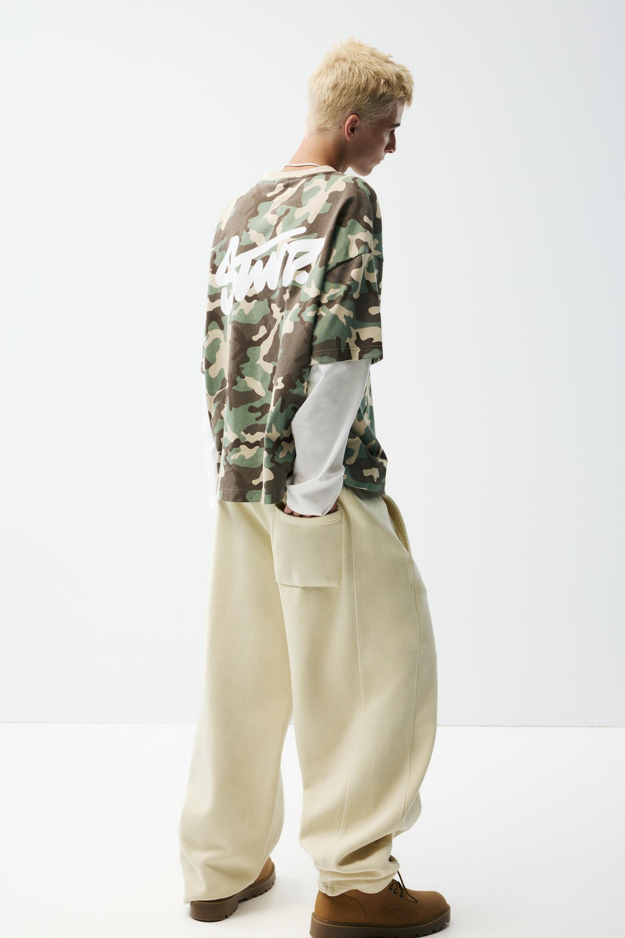 Double sleeve T-shirt — Green