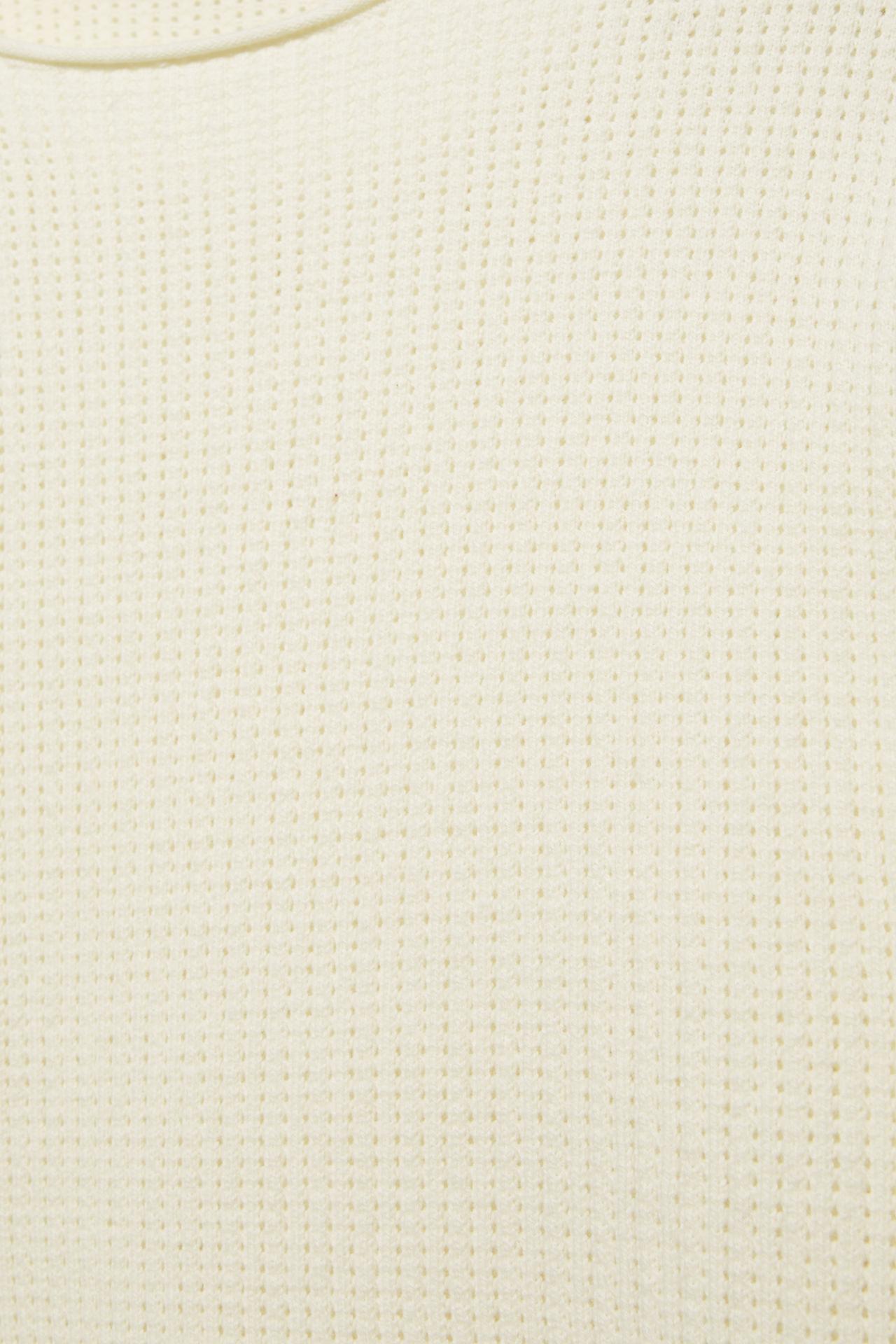 Cutwork knit jumper — Off white