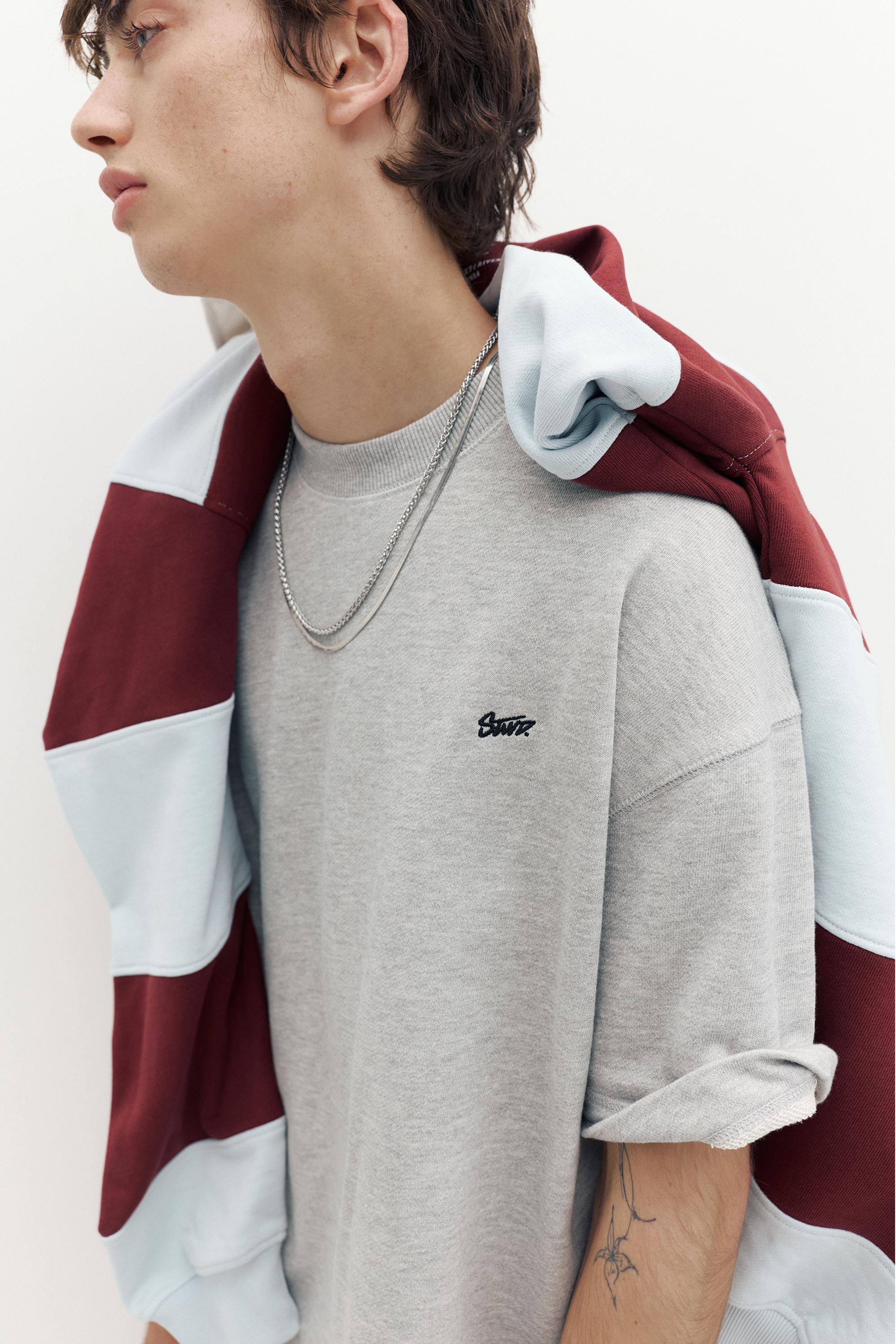 Kısa kollu logolu sweatshirt - Görsel 125