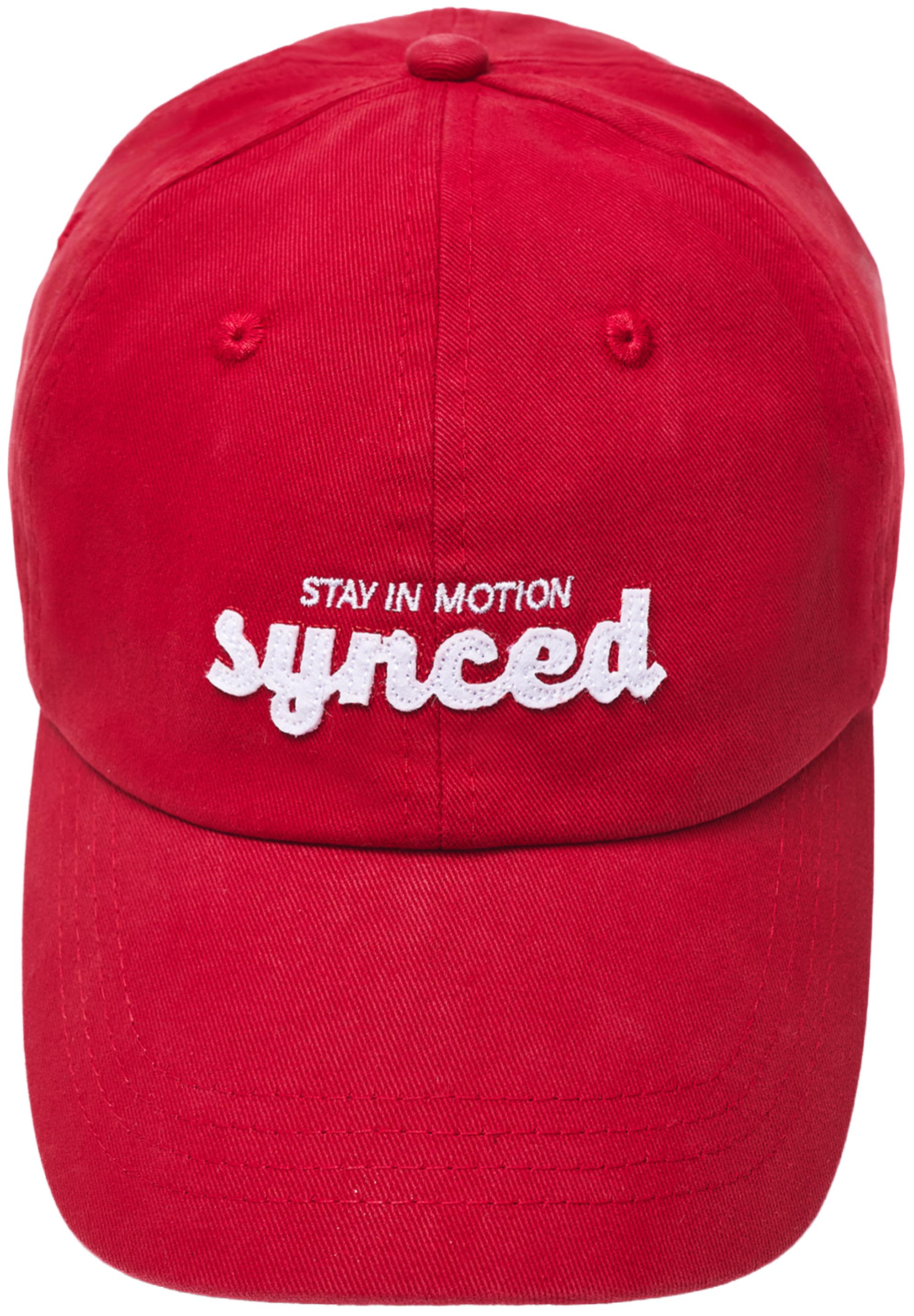 Synced graphic cap — Red