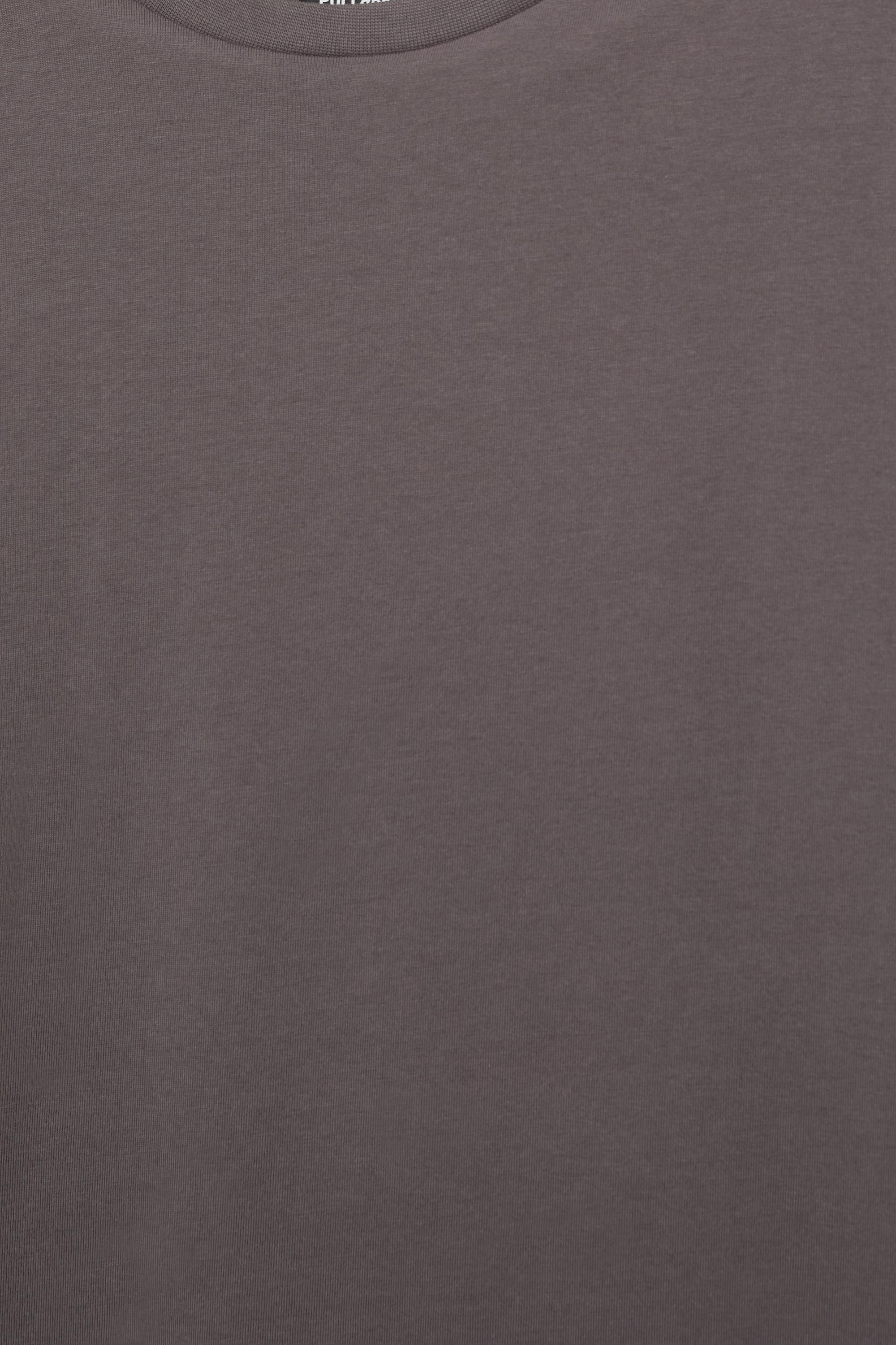 Muscle fit T-shirt — Anthracite grey