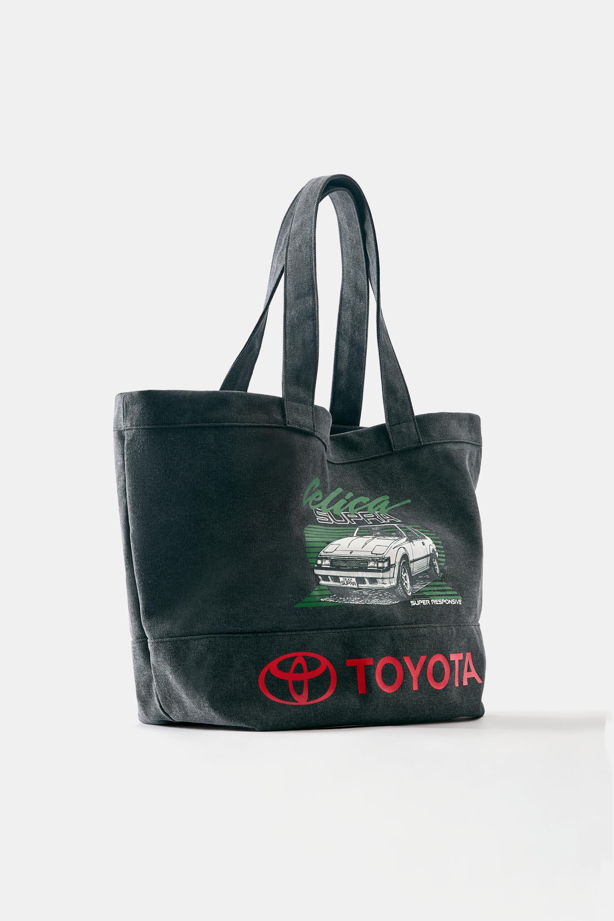 Toyota canvas shopper bag — Charcoal