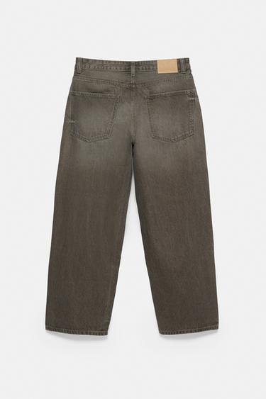 Baggy relaxed fit jeans — Dark brown 6
