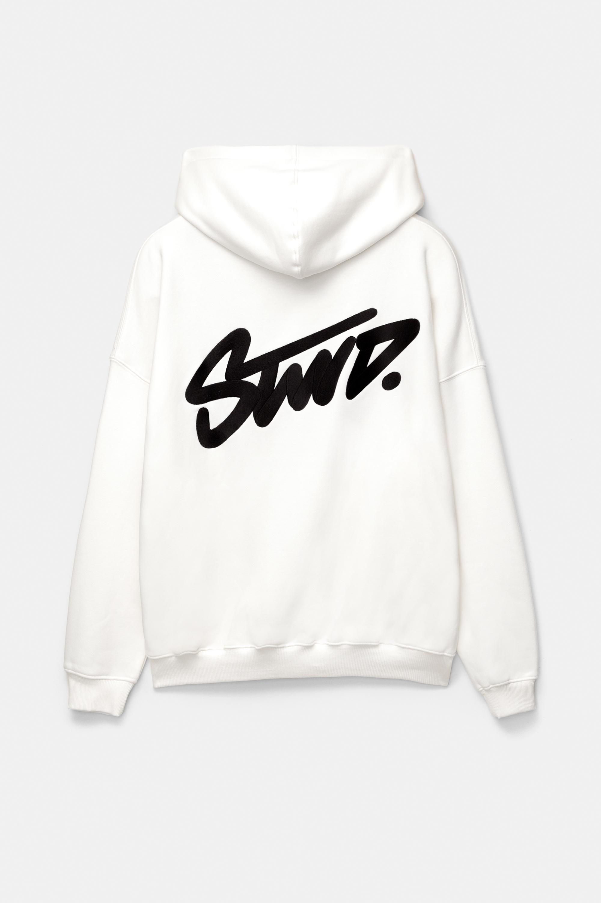 STWD kapüşonlu sweatshirt - Görsel 3