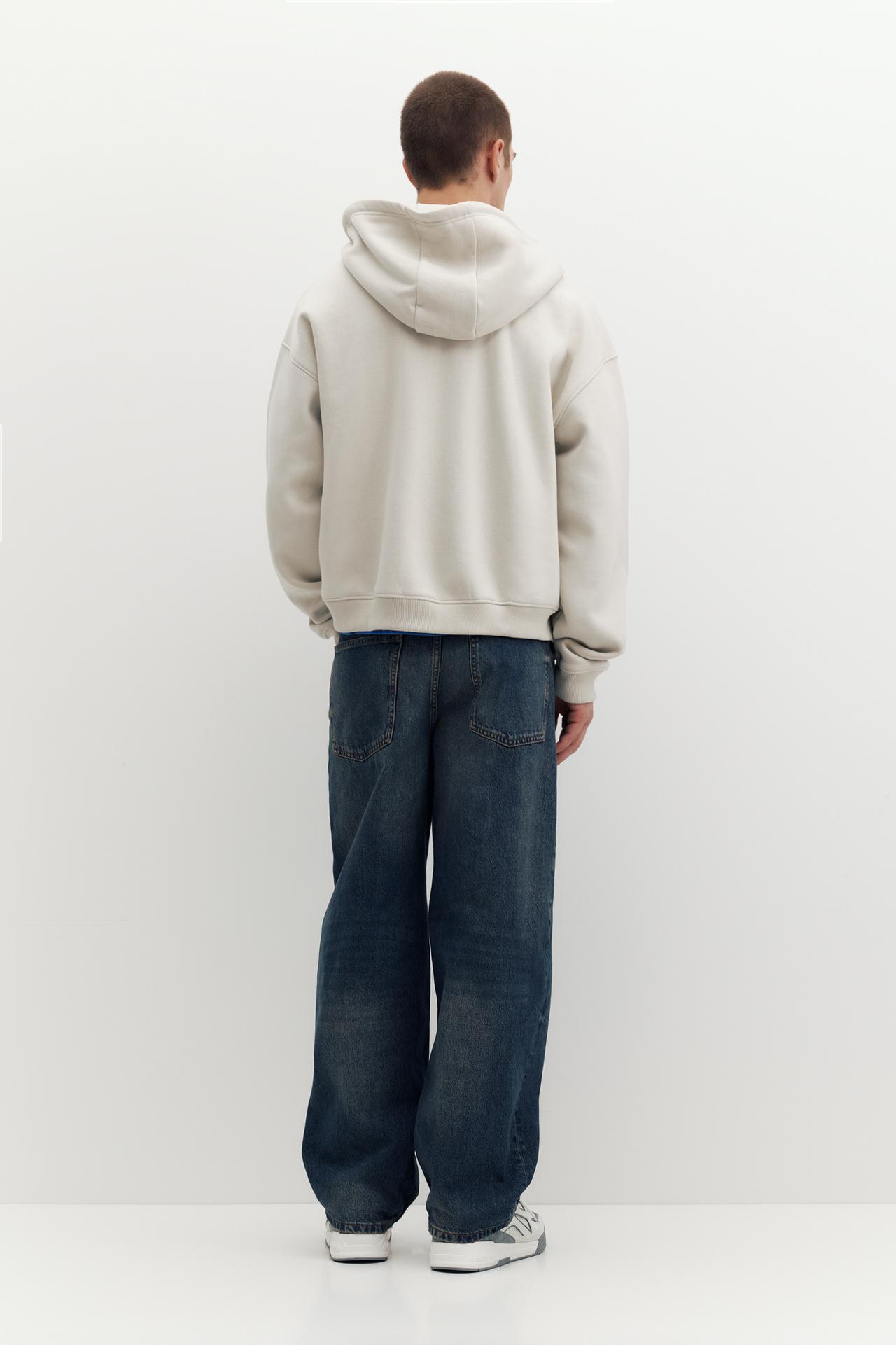 Zip-up hoodie — Ash